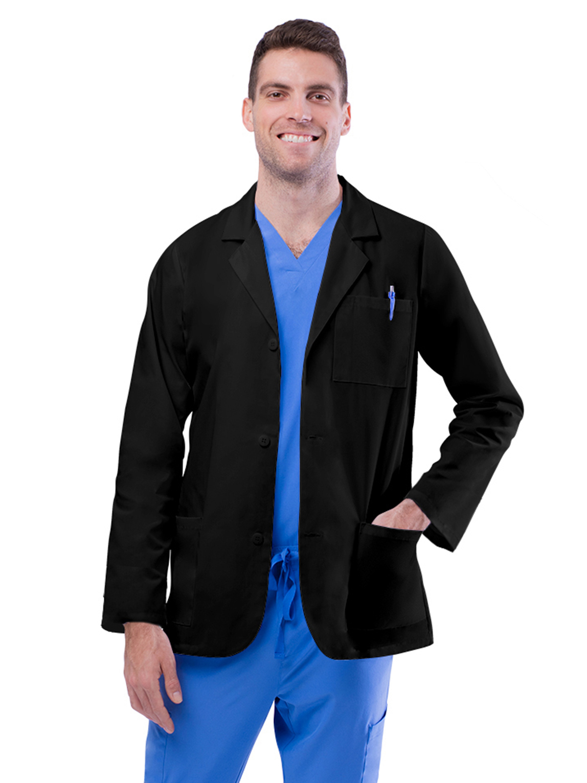 Adar - Universal - Unisex Three-Pocket 31" Consultation Lab Coat 22