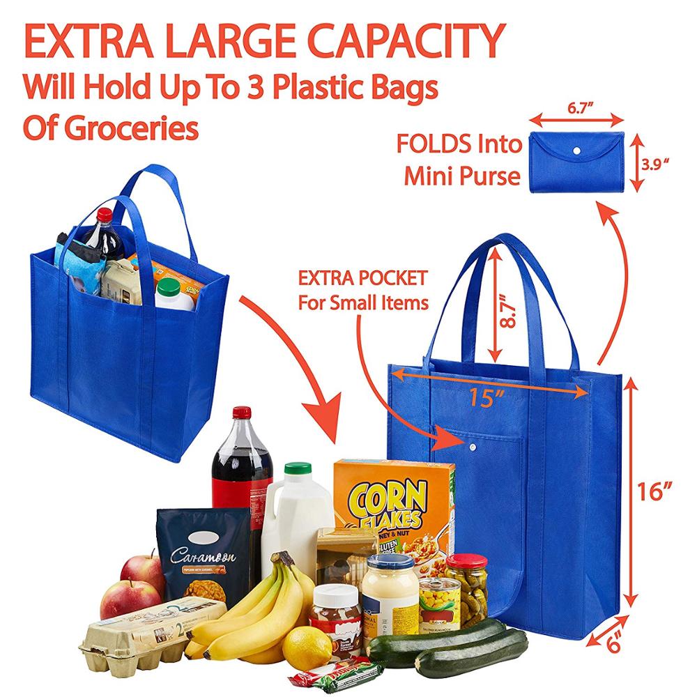 Waterproof Foldable Shopping Bag 5
