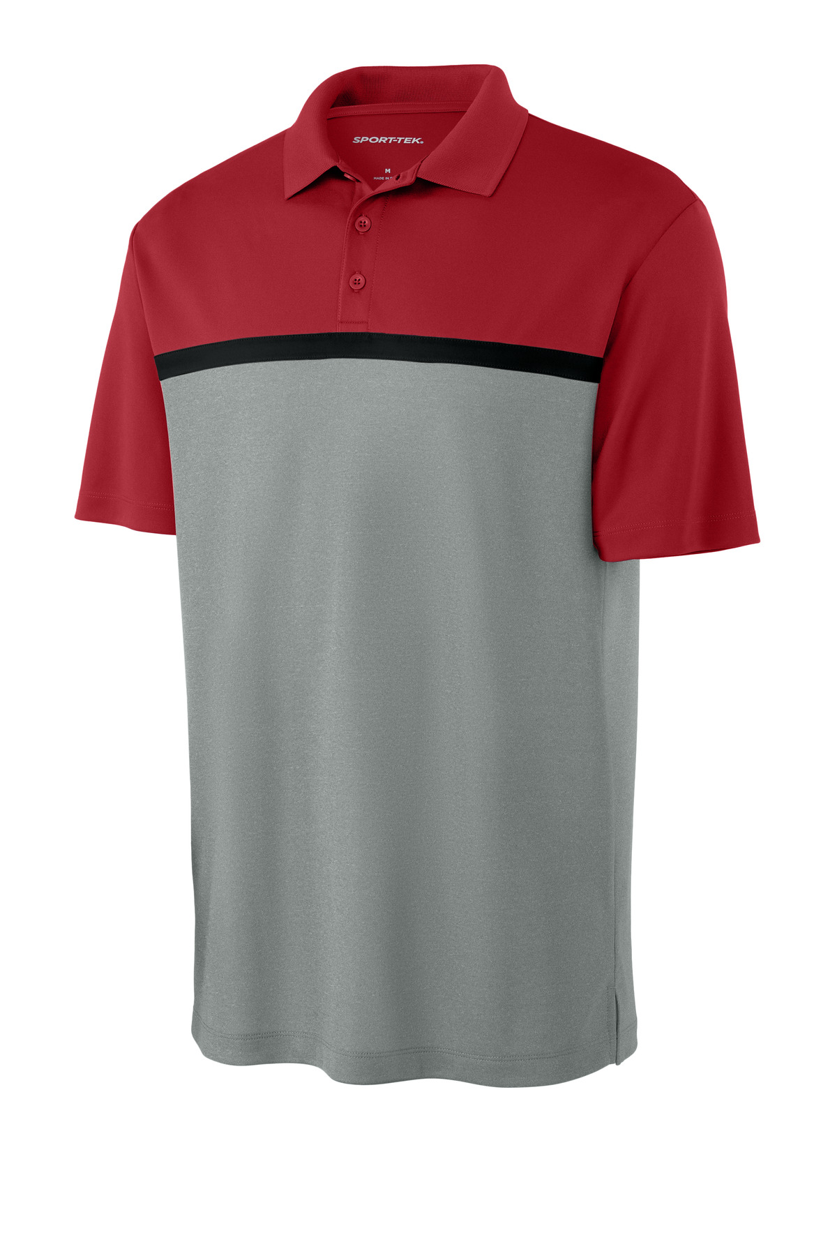 Sport-Tek UV Micropique Colorblock Polo ST741 13