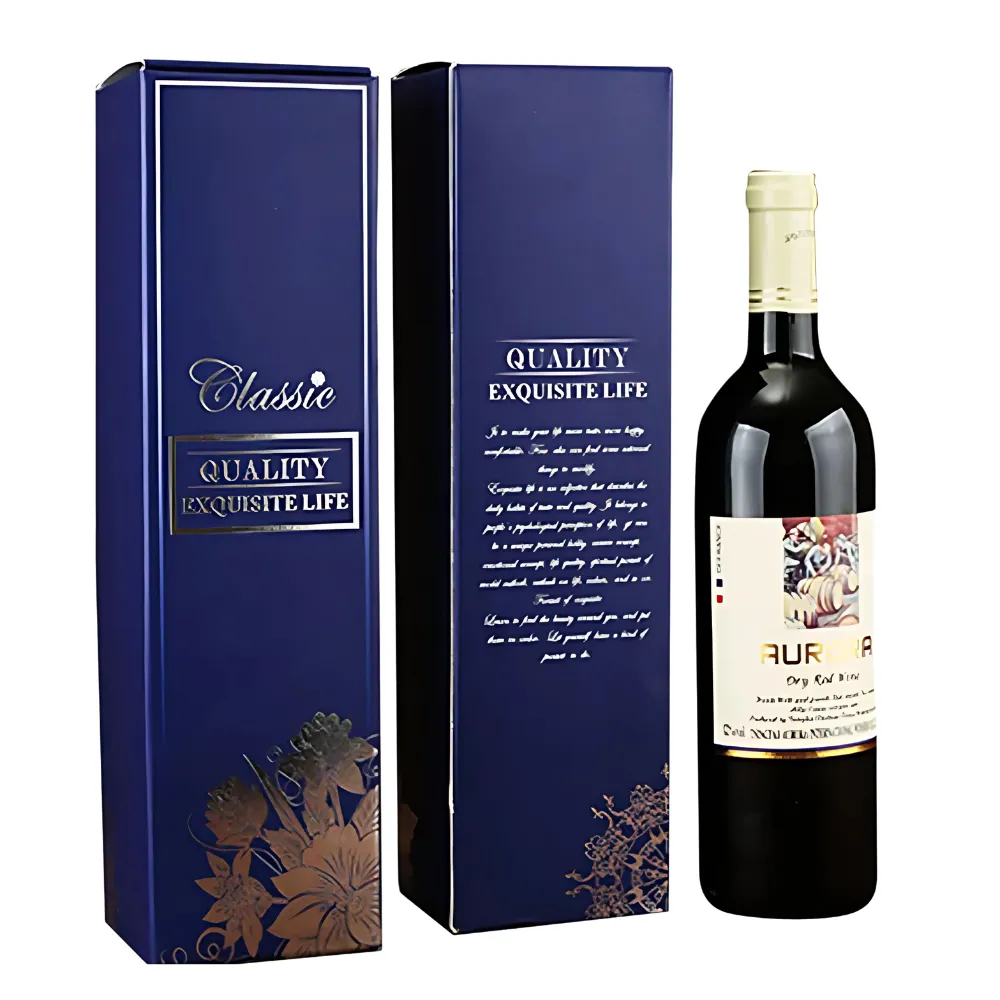 2-Bottle Wine Gift Box with Paper Bag 6
