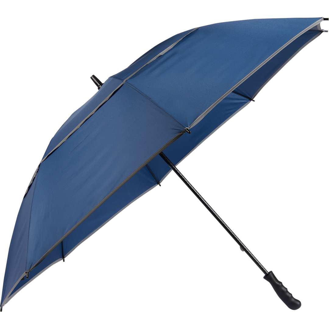 62" RPET Golf Umbrella w/ Reflective Trim 76