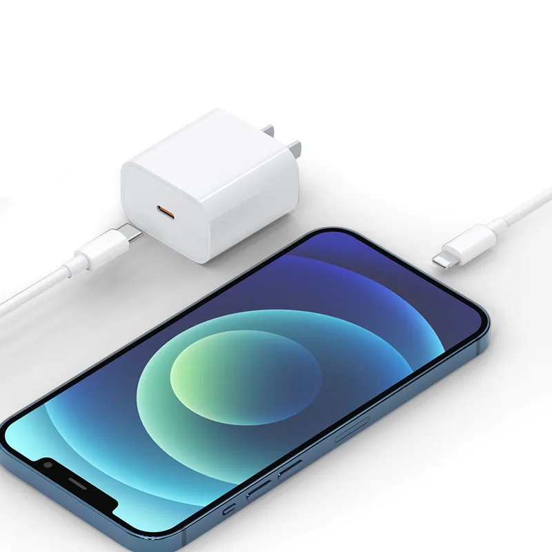 20W PD USB C Wall Charger Adapter with 3.3FT Cable 5