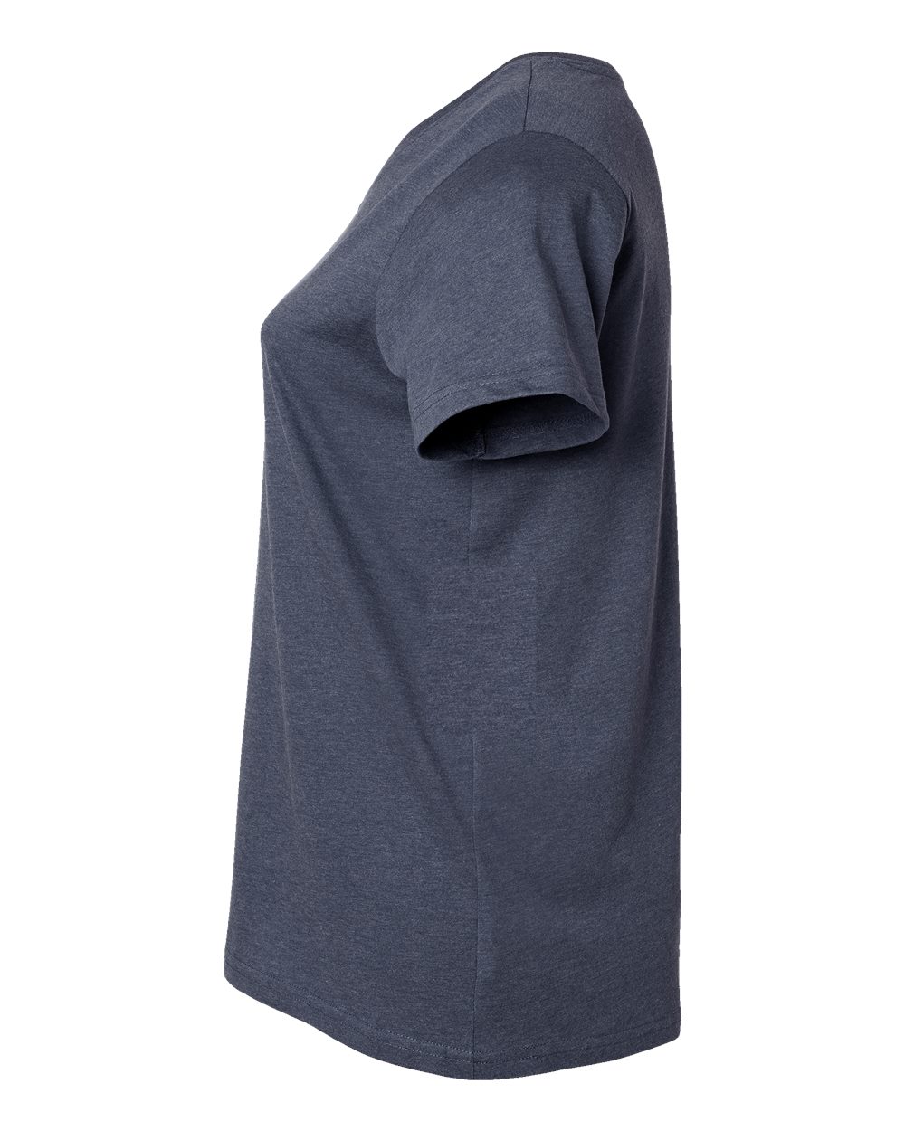 Women's Curvy Collection Fine Jersey V-Neck Tee - 3817 13
