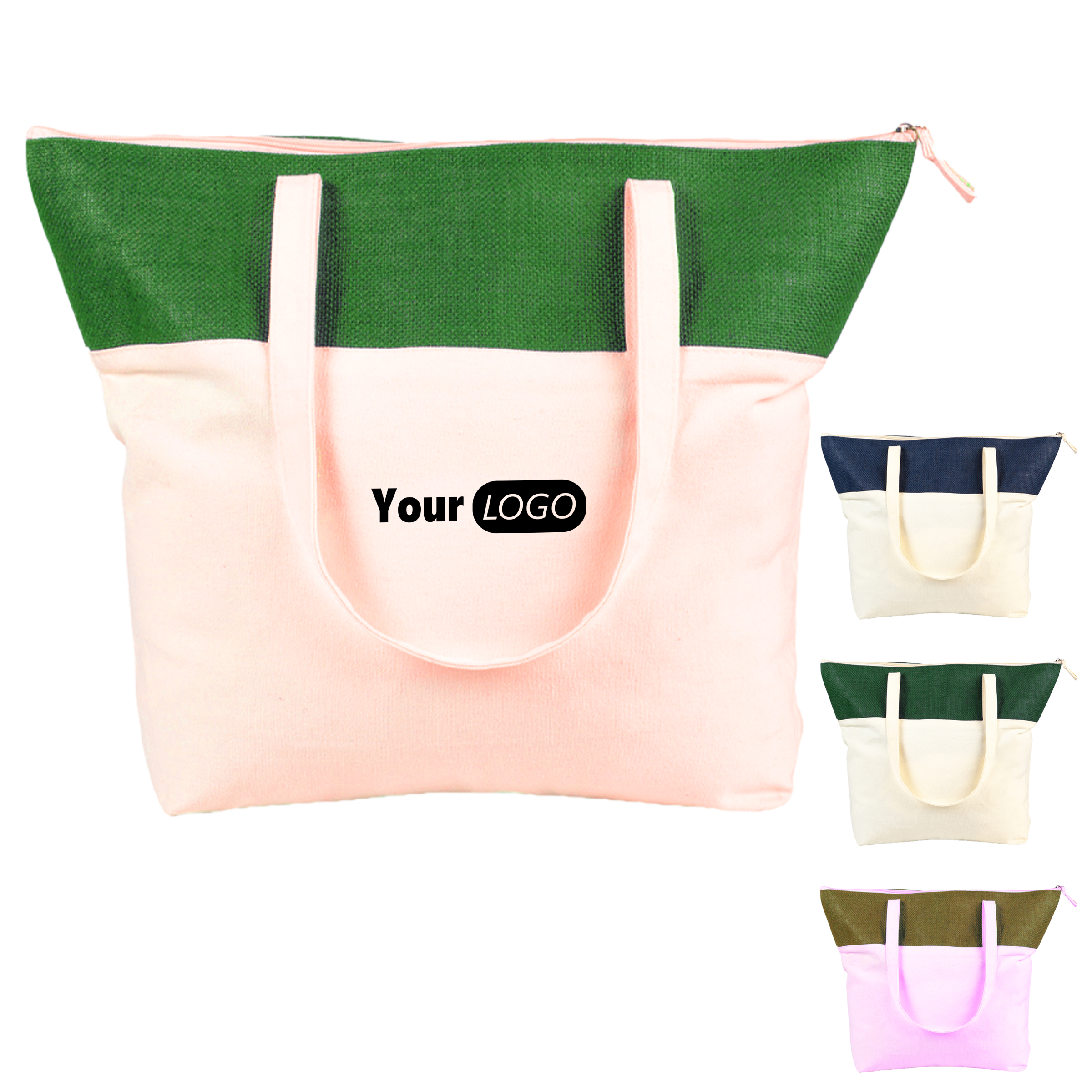 Canvas Student Customized Spliced Shoulder Bag 3