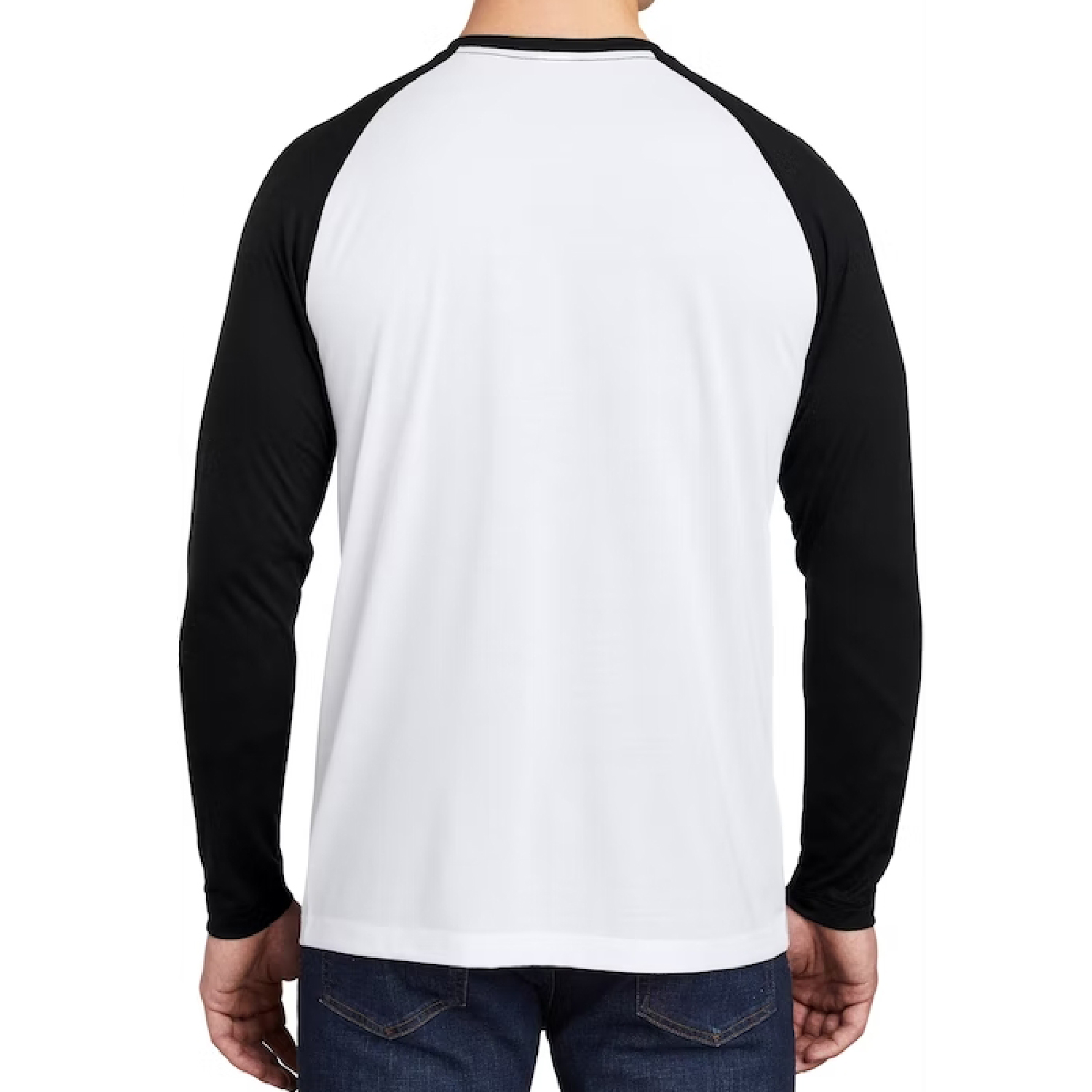 Unisex Sublimation Blackout Blank Long Sleeve T-shirt 2