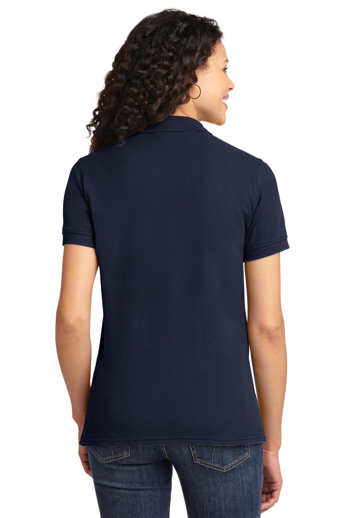 Port & Co Women's Core Blend Pique Polo. LKP155 93