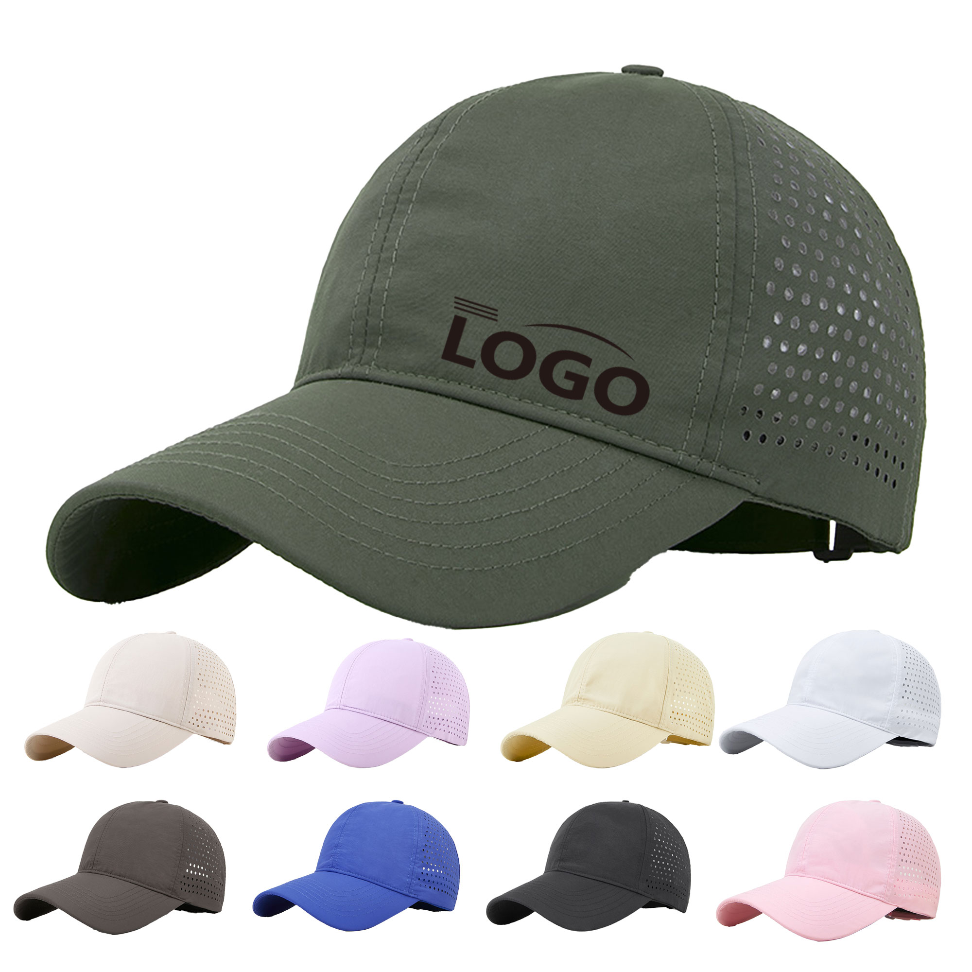 Quick-Dry Ventilated Baseball Sun Cap 2