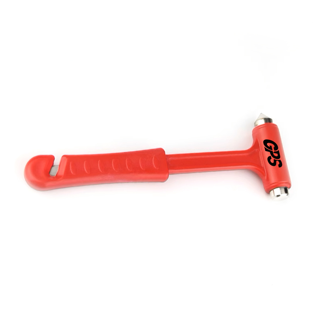 6 1/4 " Safety Hammer With Belt Cutter 4