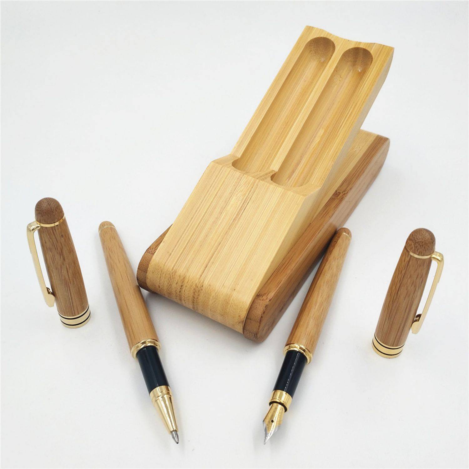 Bamboo Two Pens Set 6