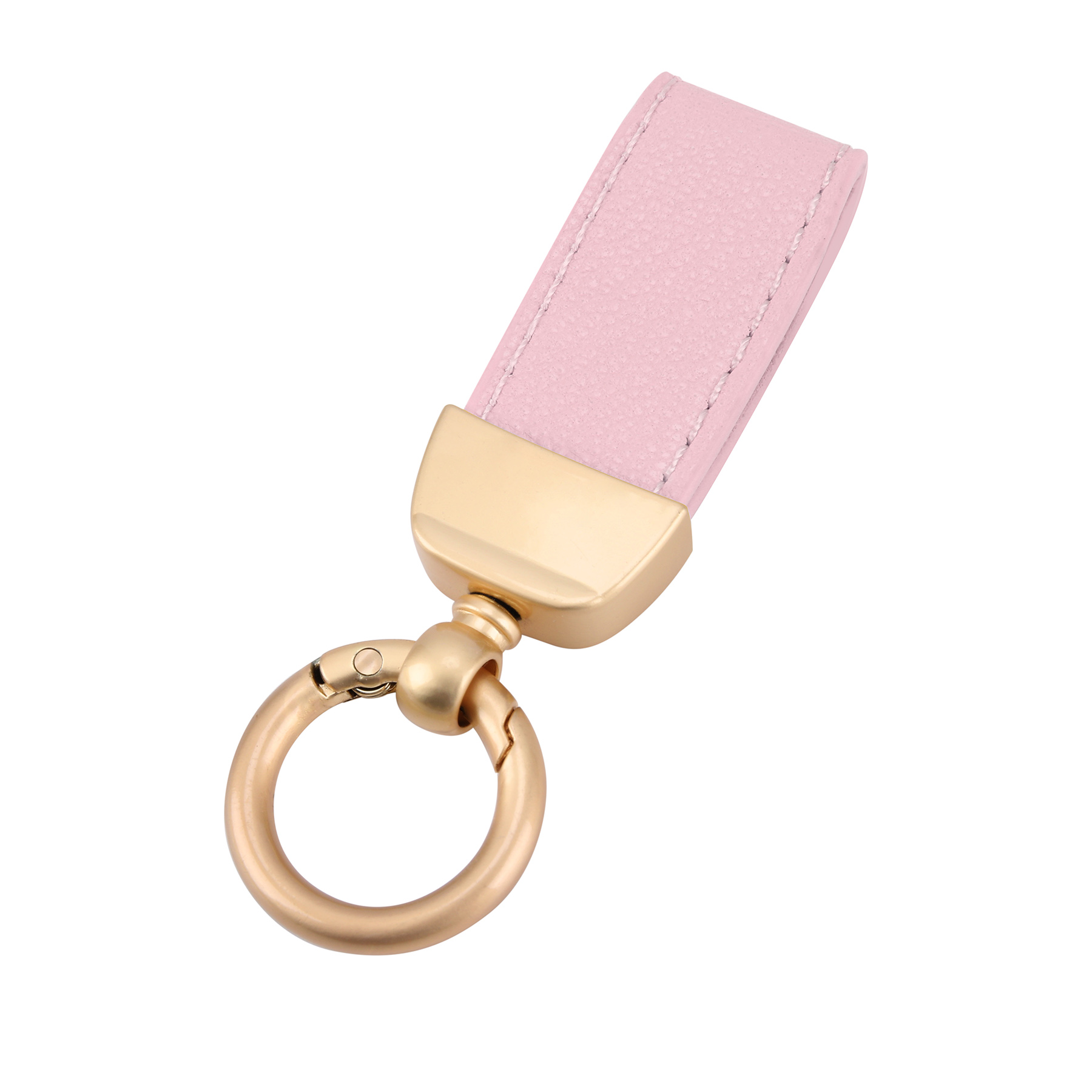 Executive Leather Keychain With Detachable Ring 14
