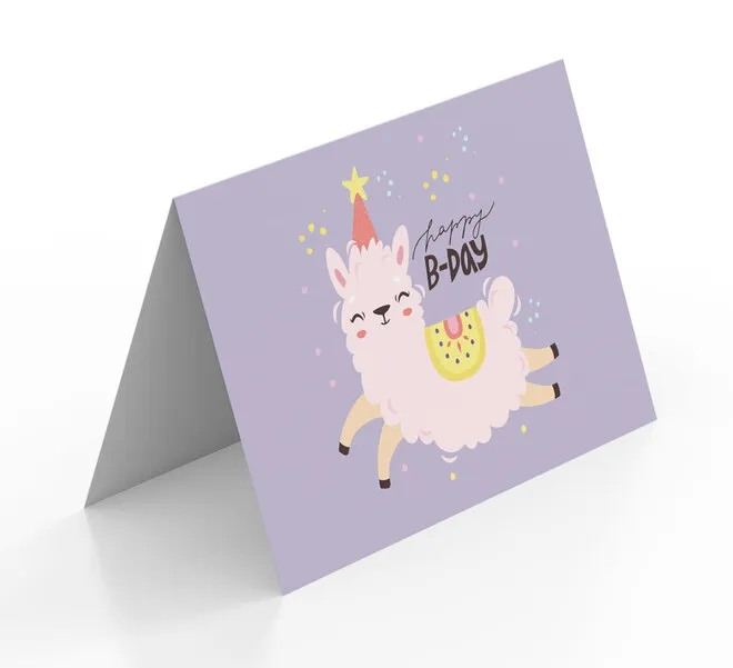 Folded Greeting Cards - Vertical (5" x 7") 1