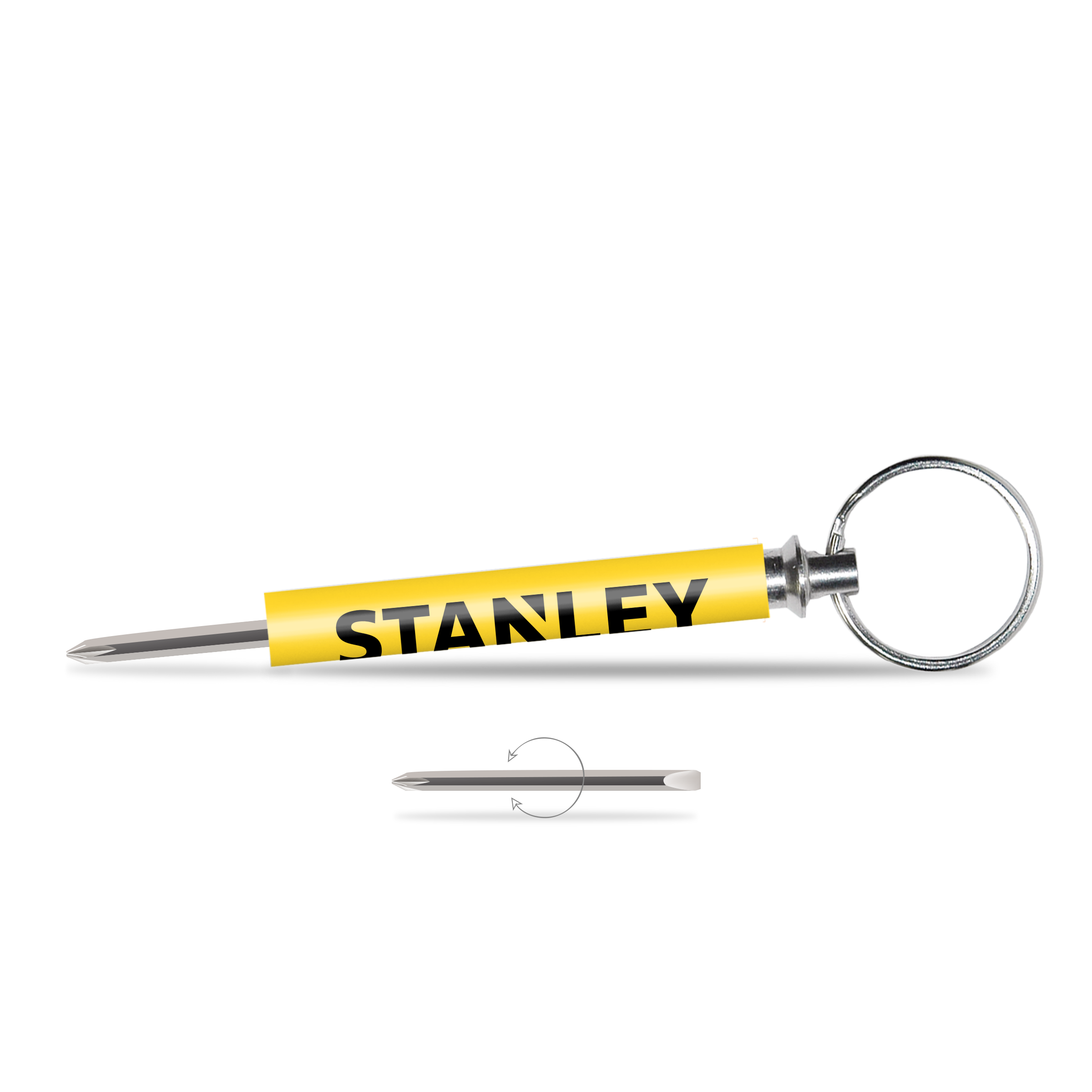 Pocket Partner™ Reversible Screwdriver Key Tag 18