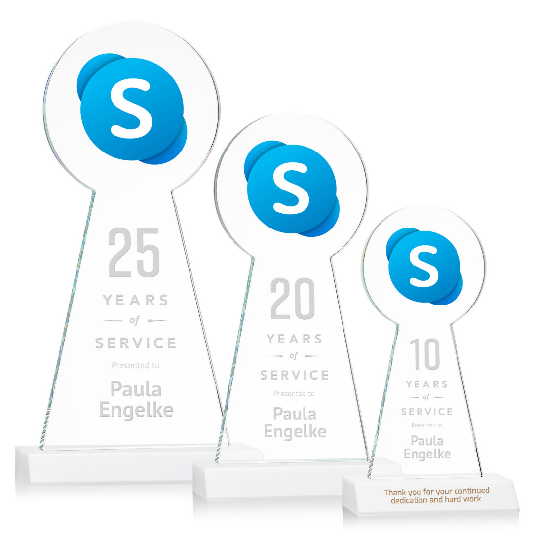 Laidlaw VividPrint™/Etch Award - White