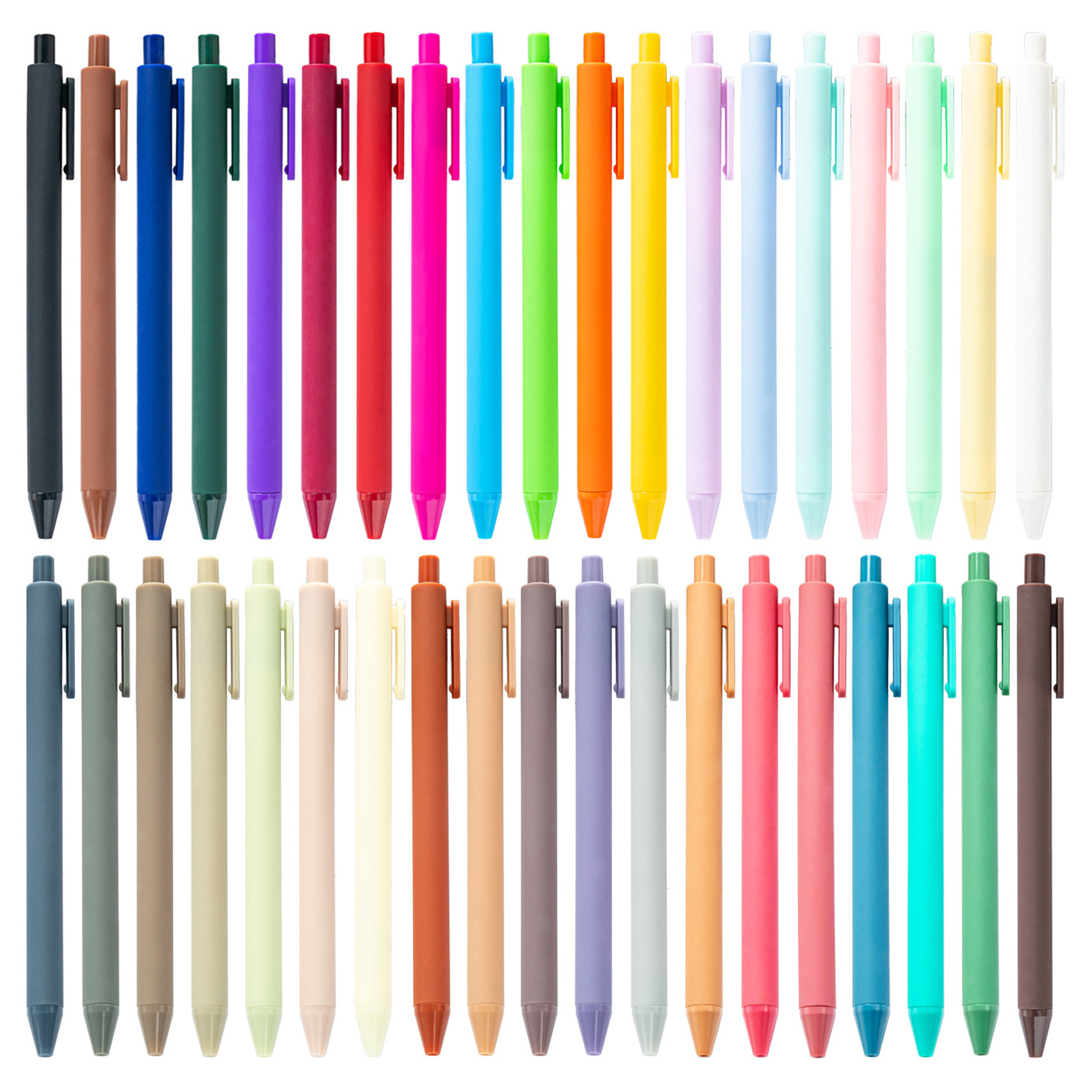 A 0.5-millimeter 39-color candy plastic pen 3