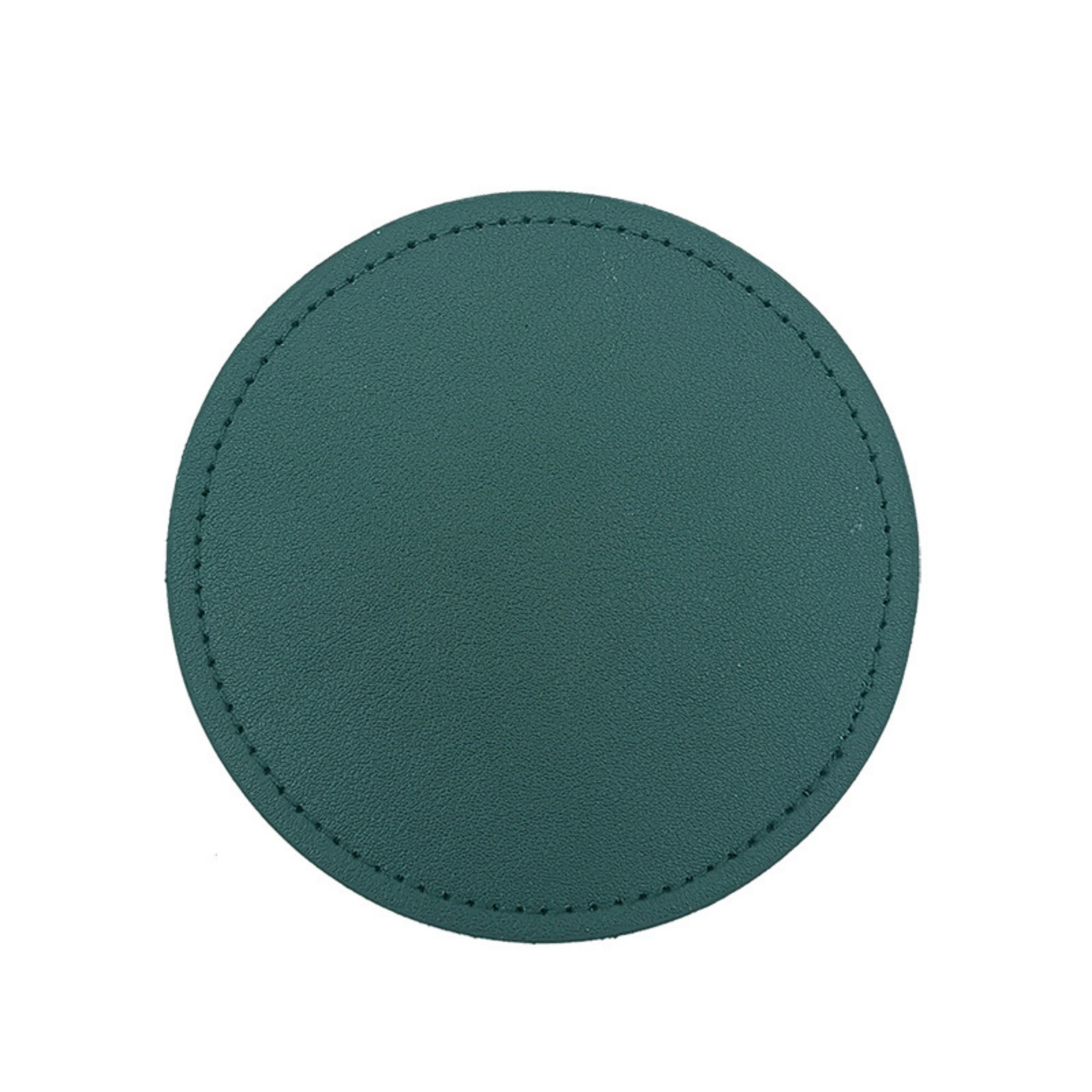 4" PU Leather Round Coaster 7