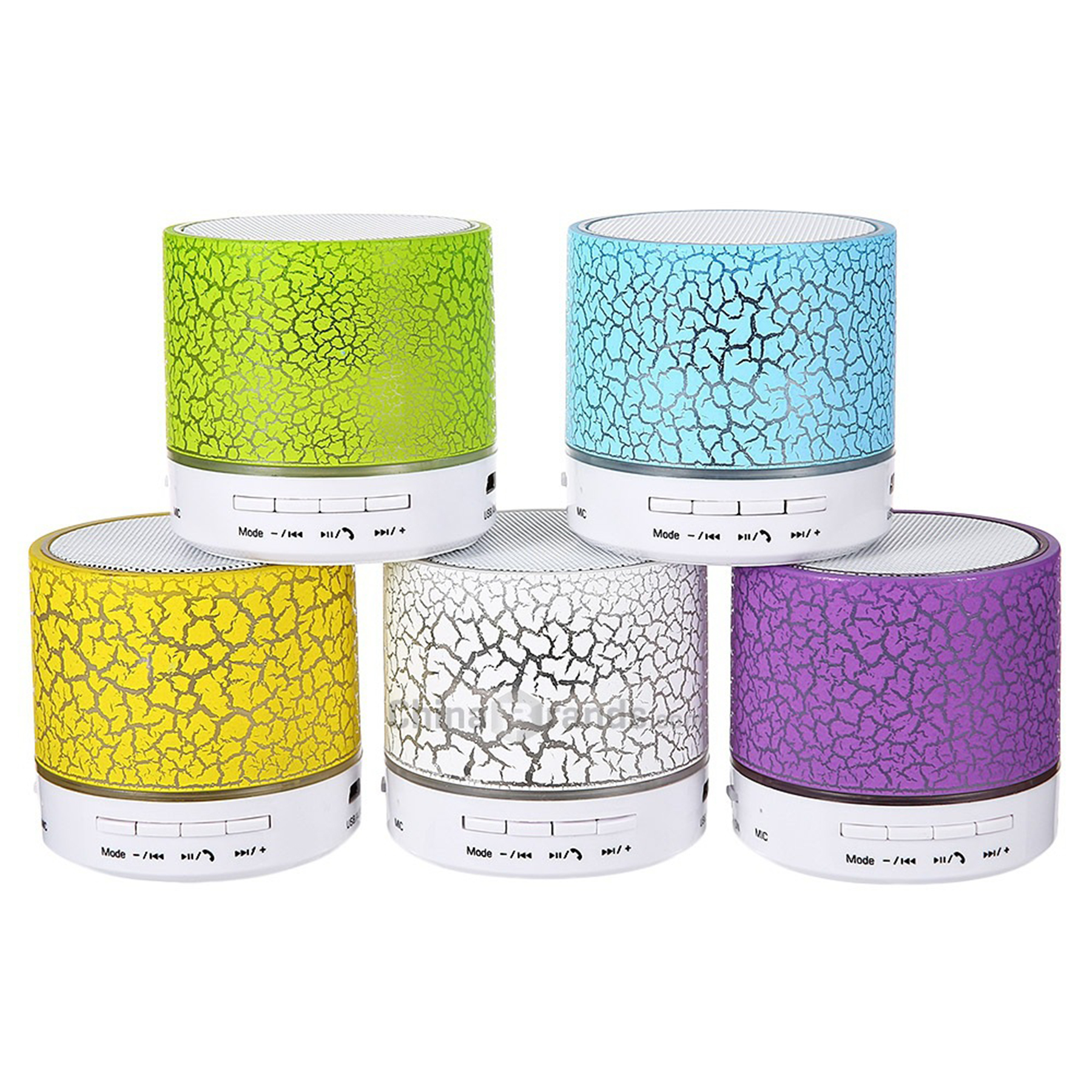 LED Metal Bluetooth Mini Speaker 2