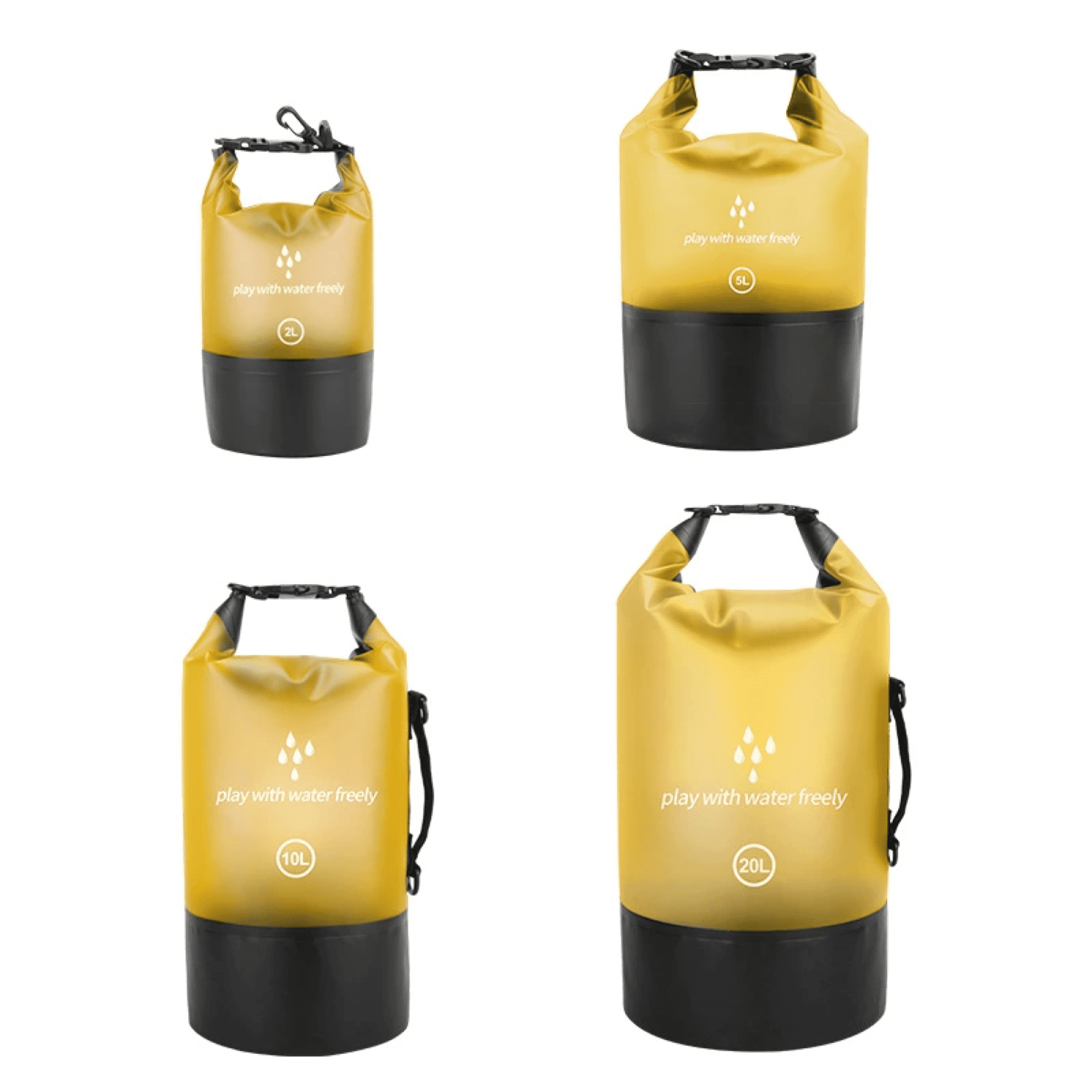 Waterproof Roll Top Lightweight Dry Storage Bag 12