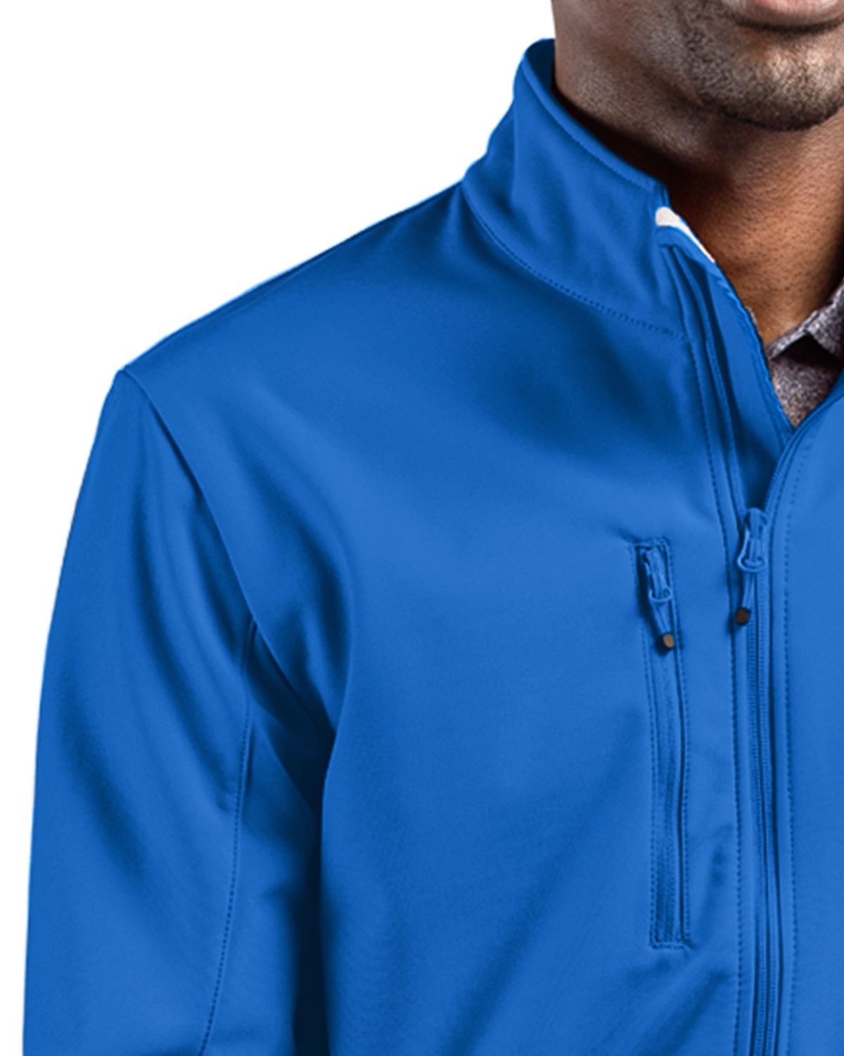 Clique Trail Recycled Stretch Softshell Mens Full Zip Jacket 45