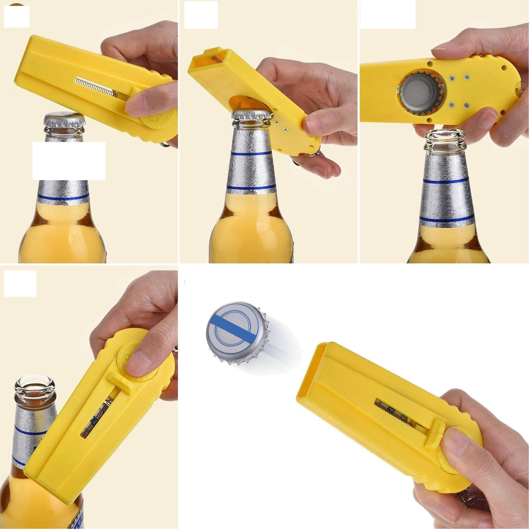 Cap Gun Launcher Shooter Bottle Opener 2
