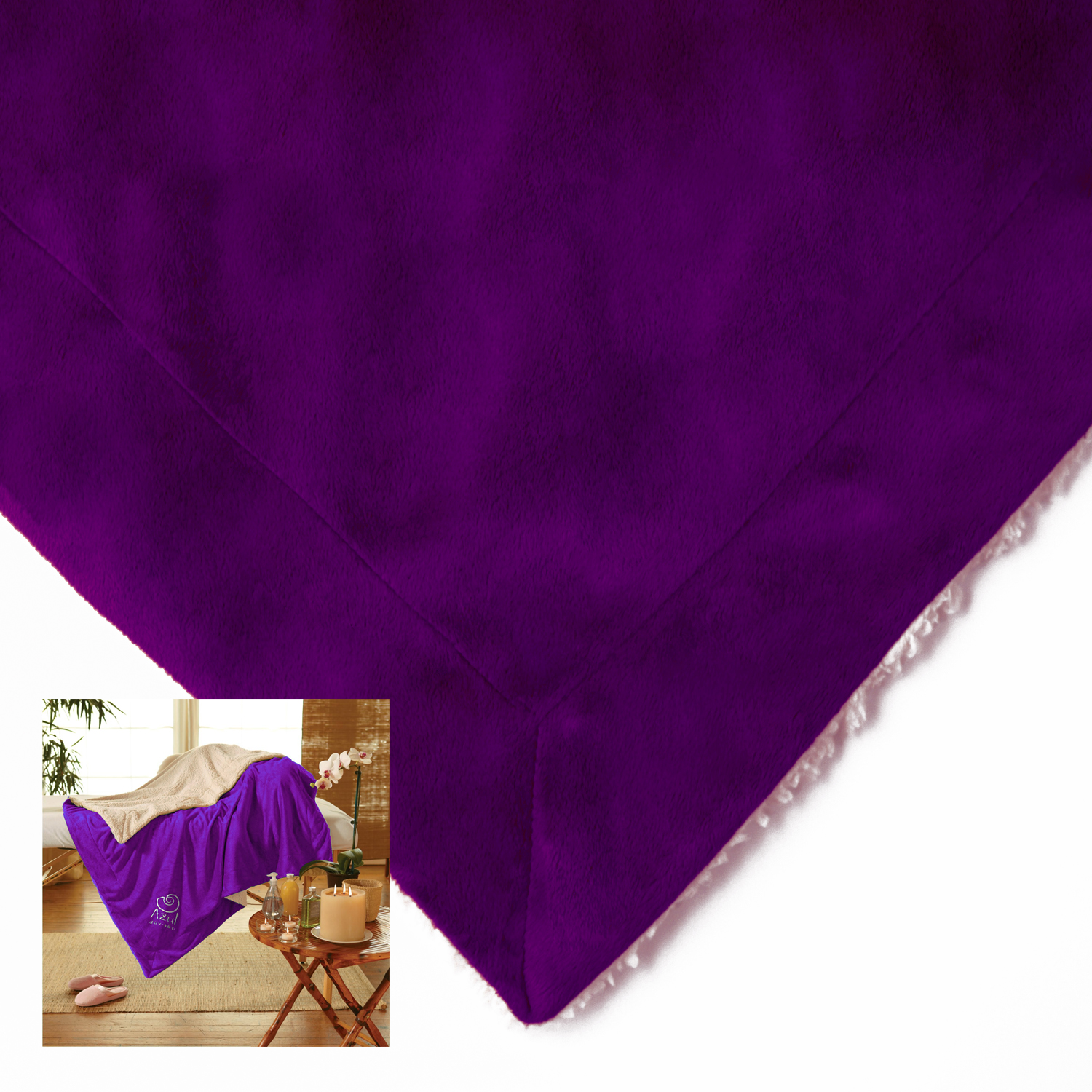 Micro Mink Sherpa Blanket 19