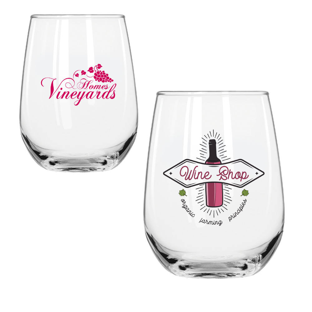 17 oz. Libbey Stemless Wine Glass 2