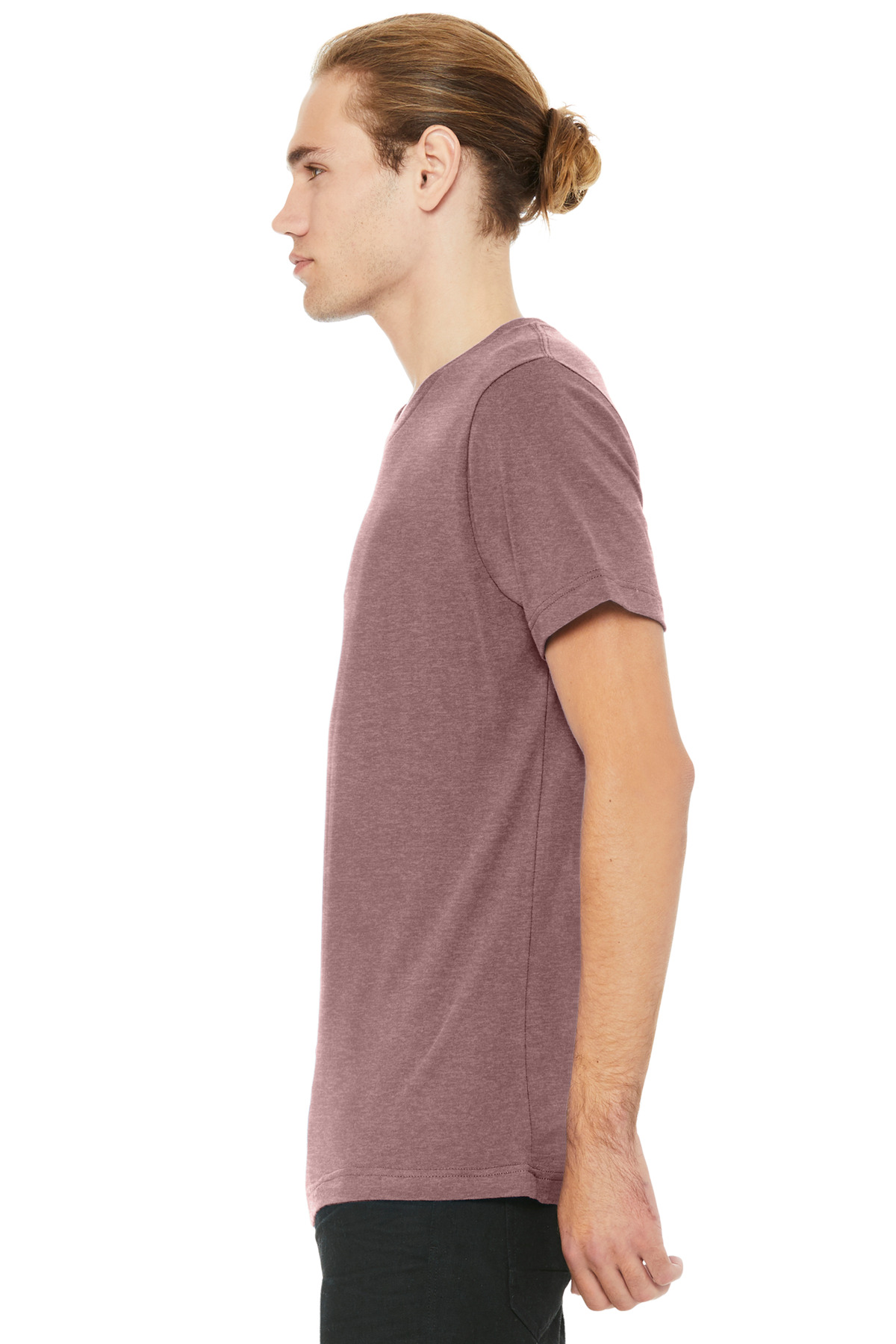 BELLA+CANVAS Unisex Heather CVC V-Neck Tee BC3005CVC 21