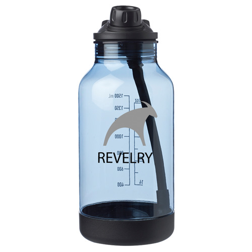 Plastic Sports Water Bottle with Sip Straw - featuring 11