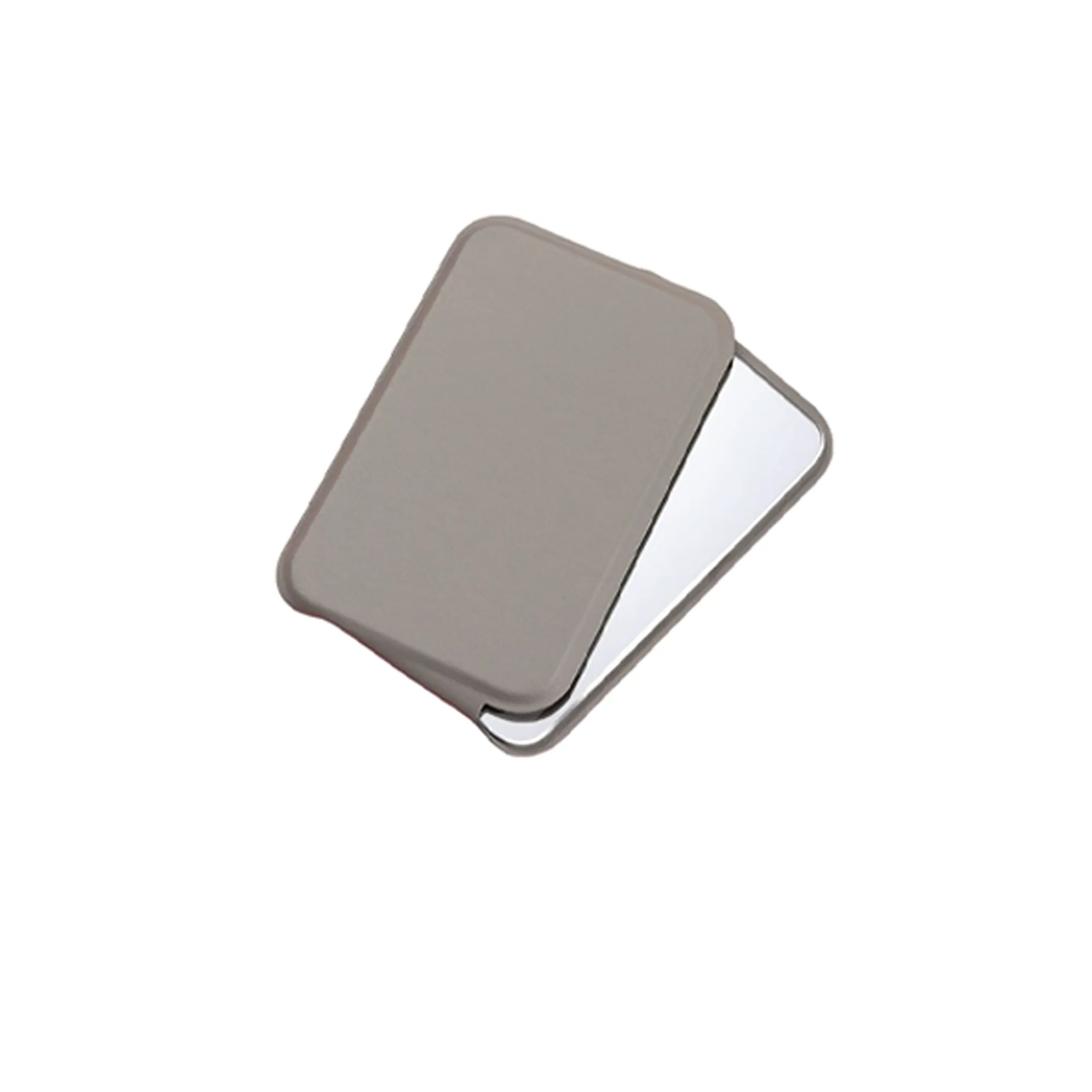 Stainless Steel Ultrathin Folding Makeup Mirr 1