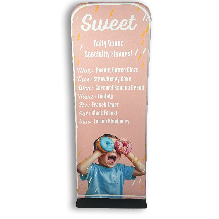 24 in. x 90 in. Tension/Tube Banner Stand (Dye Sub) 3