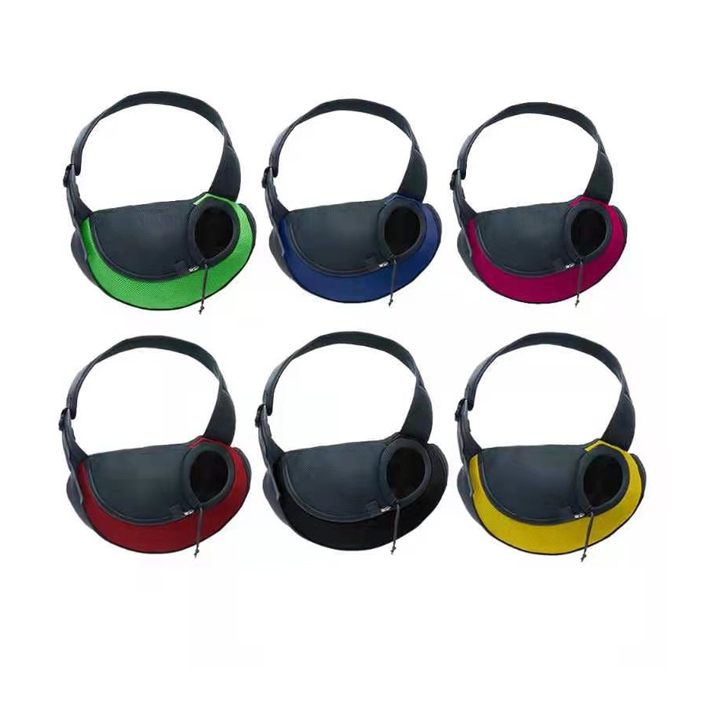 Pet Dog Carrier Breathable Mesh Travel Safe Sling Bag 2