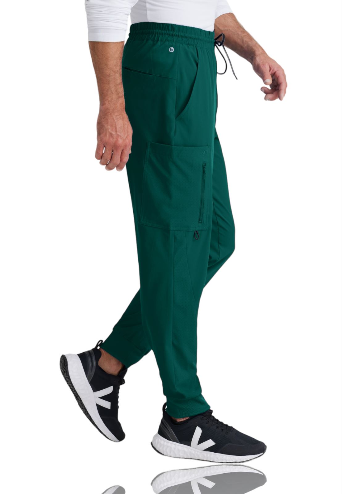 Barco One - Men's Six-Pocket Drawcord Waist Vortex Jogger Scrub Pant 19