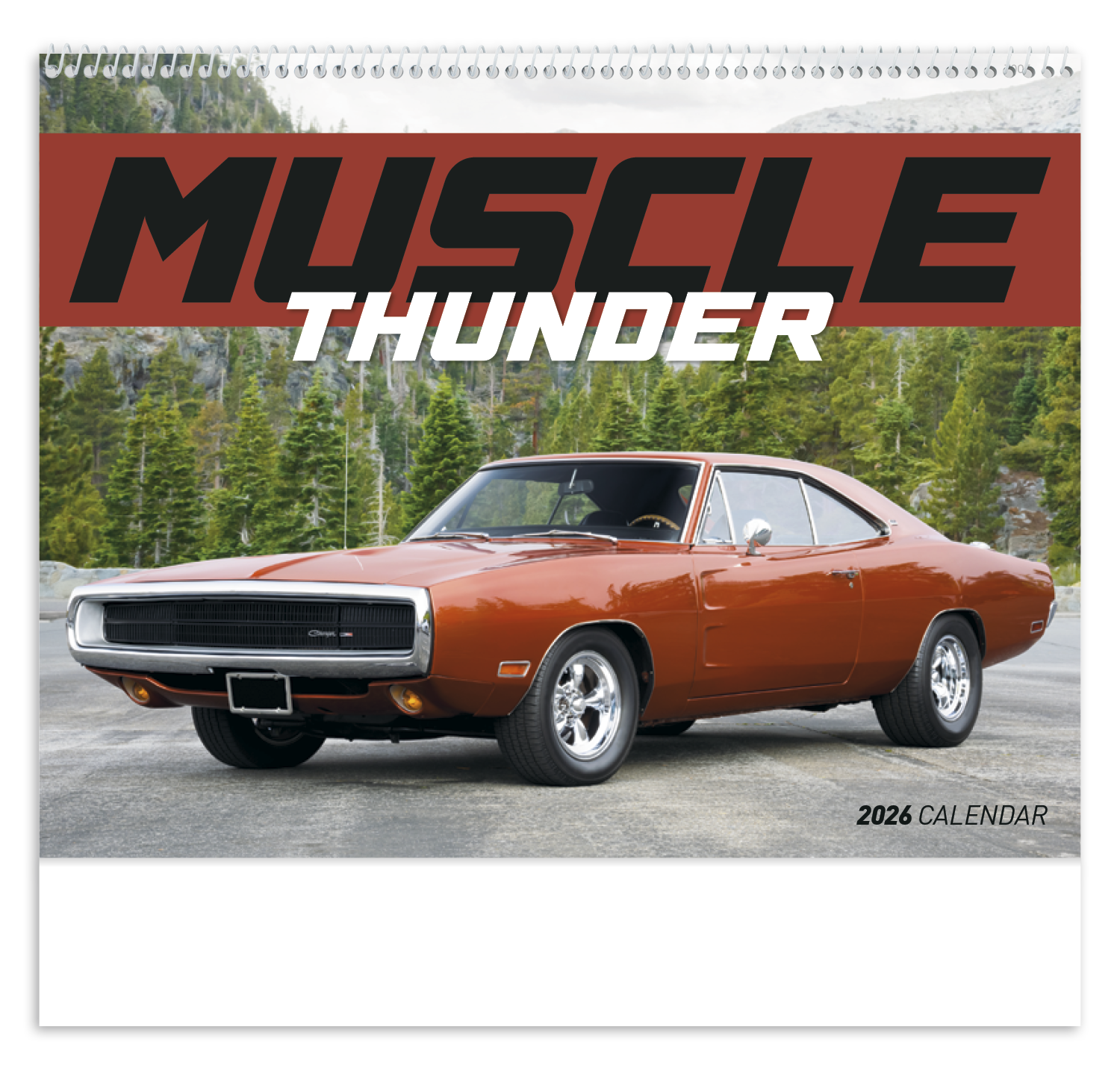 Good Value™ Muscle Thunder - Spiral Calendar 20