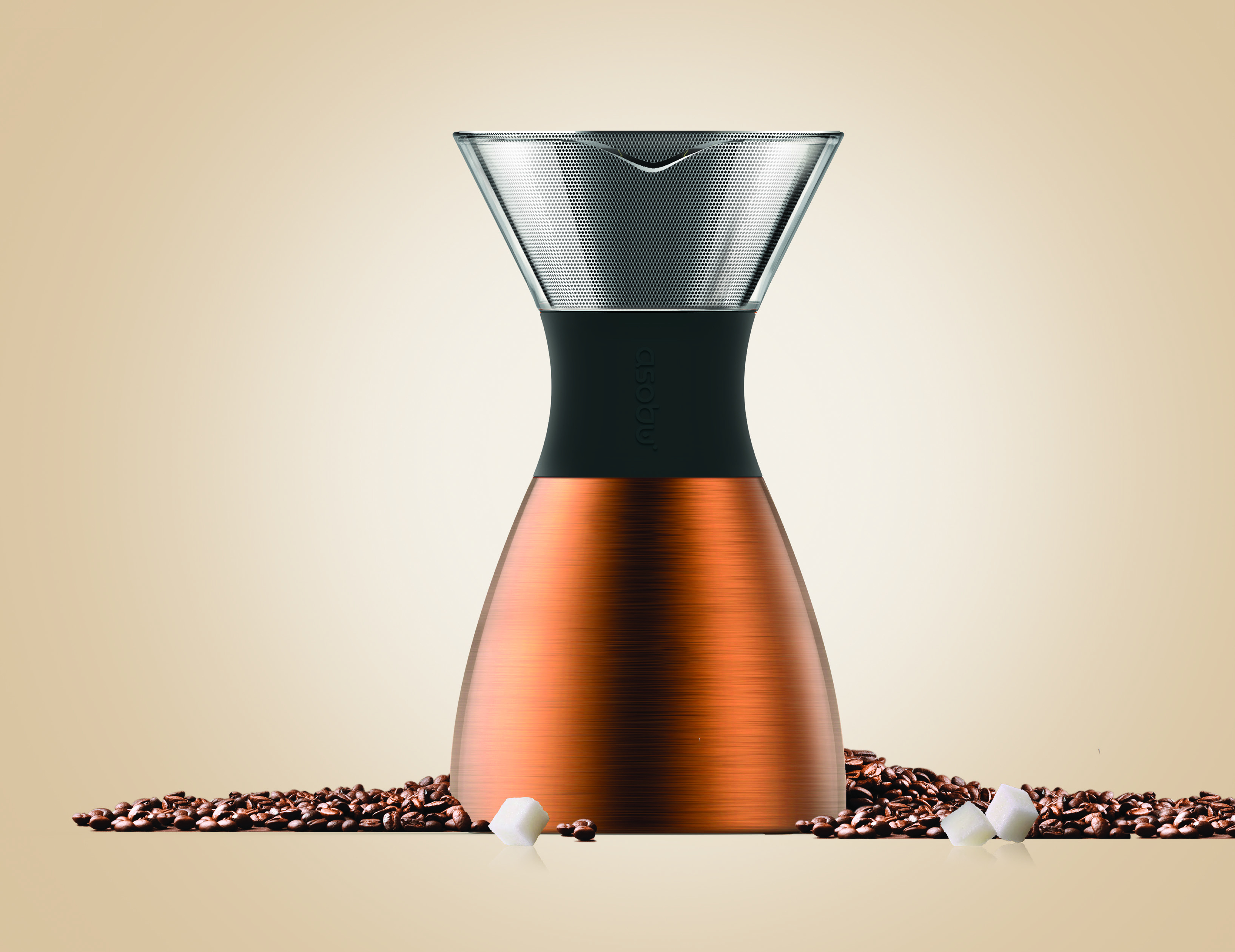Asobu 40 Oz. Pourover Insulated Coffee Maker 31