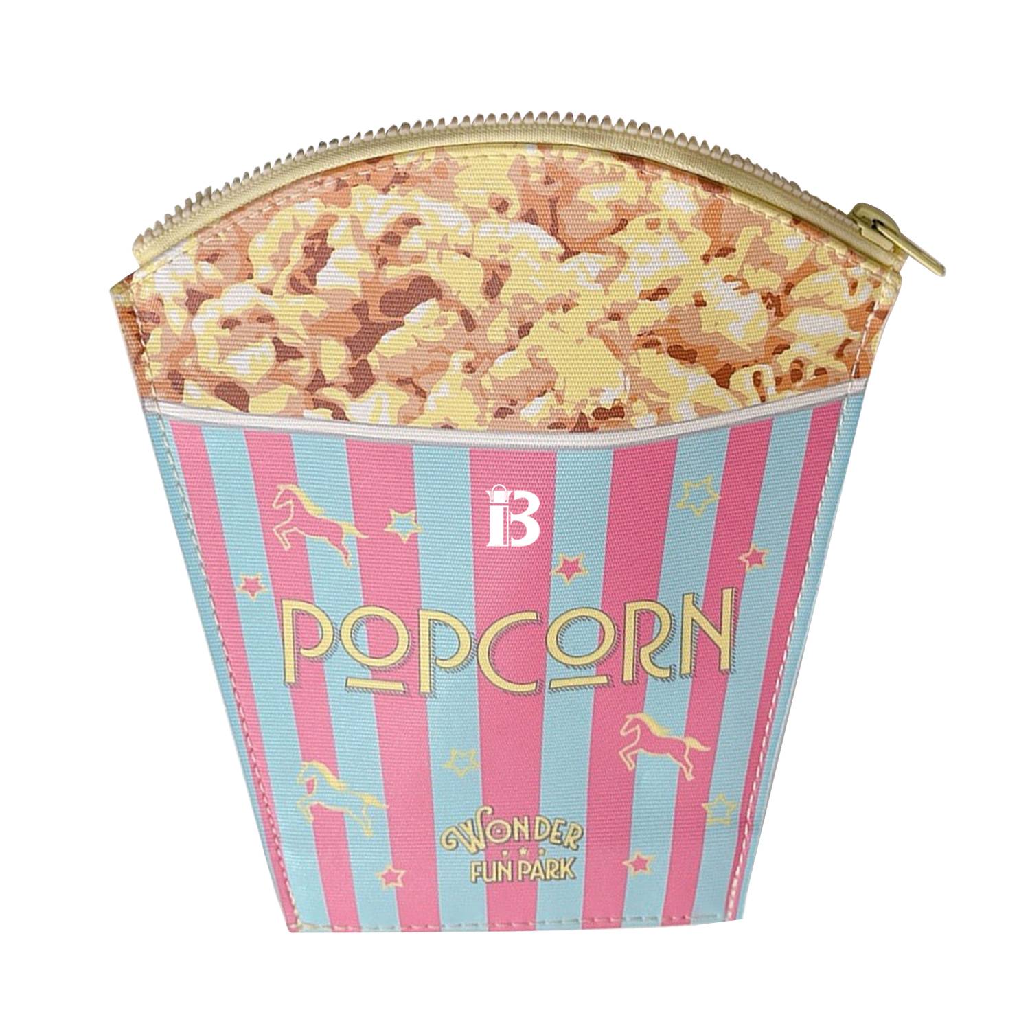 PU Leather Popcorn Bucket Cosmetic Bag 5