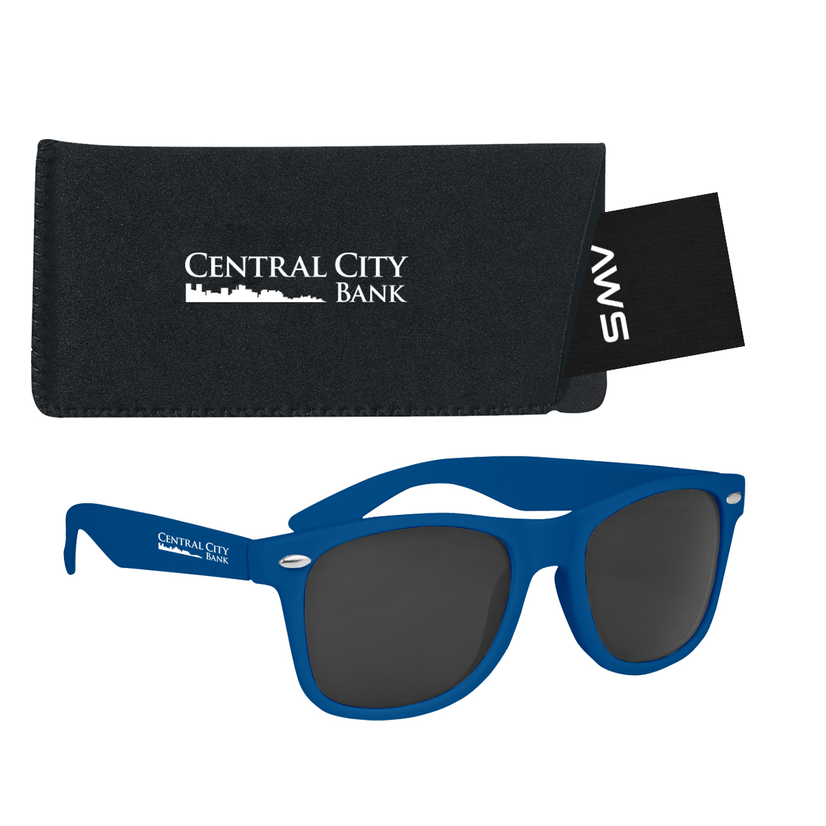 Aws Velvet Touch Malibu Sunglasses With Pouch & Hang Tag 6