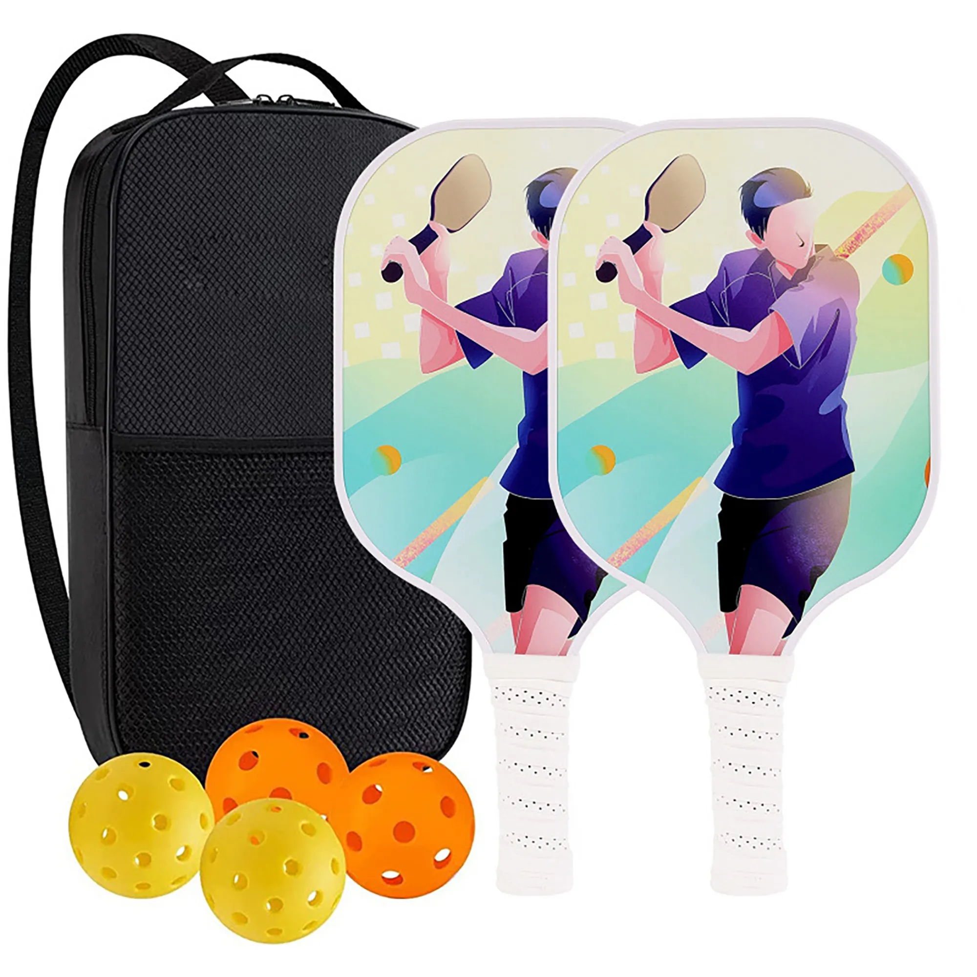 MOQ 50 Fiberglass Pickleball Set 83