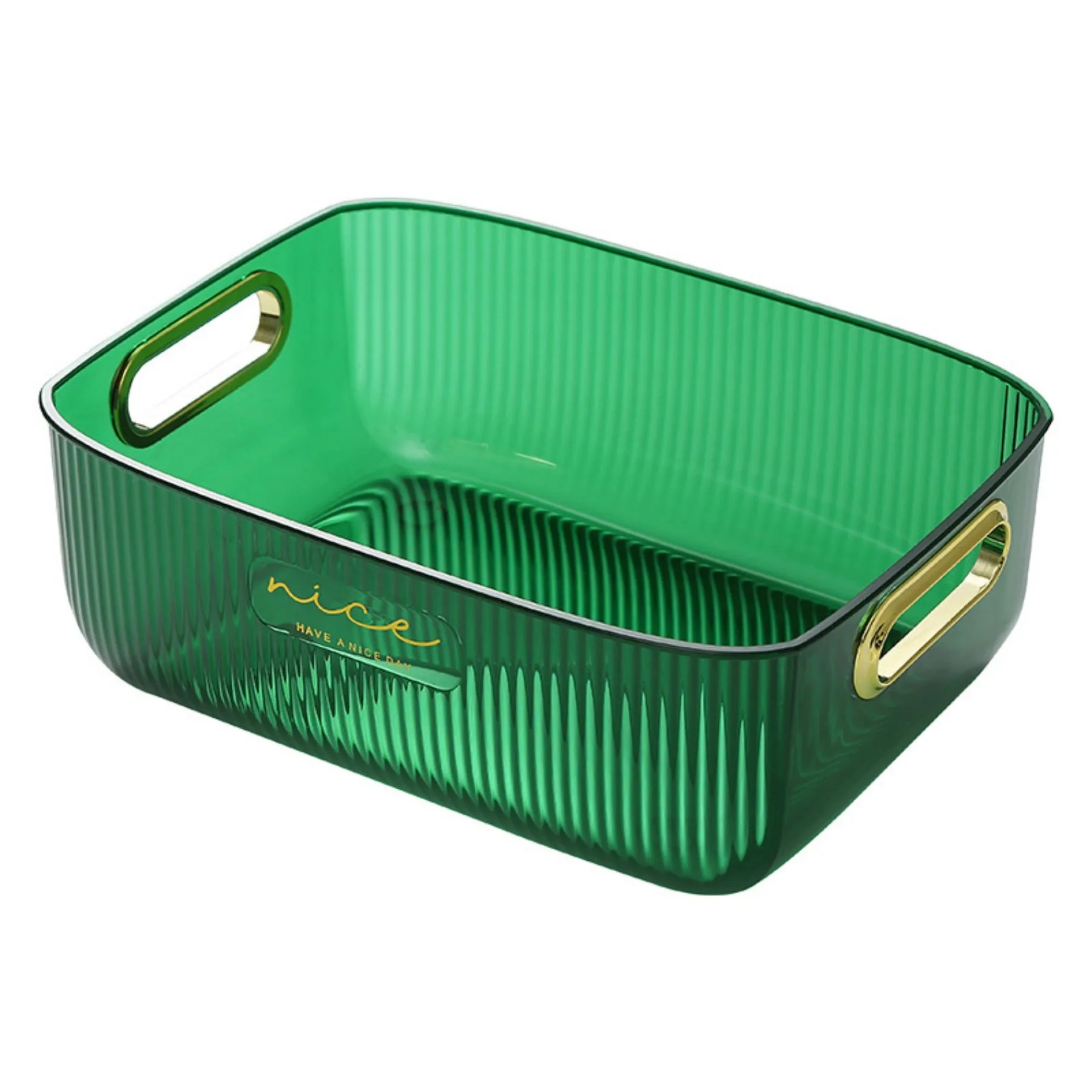 Portable Transparent Storage Bins 2
