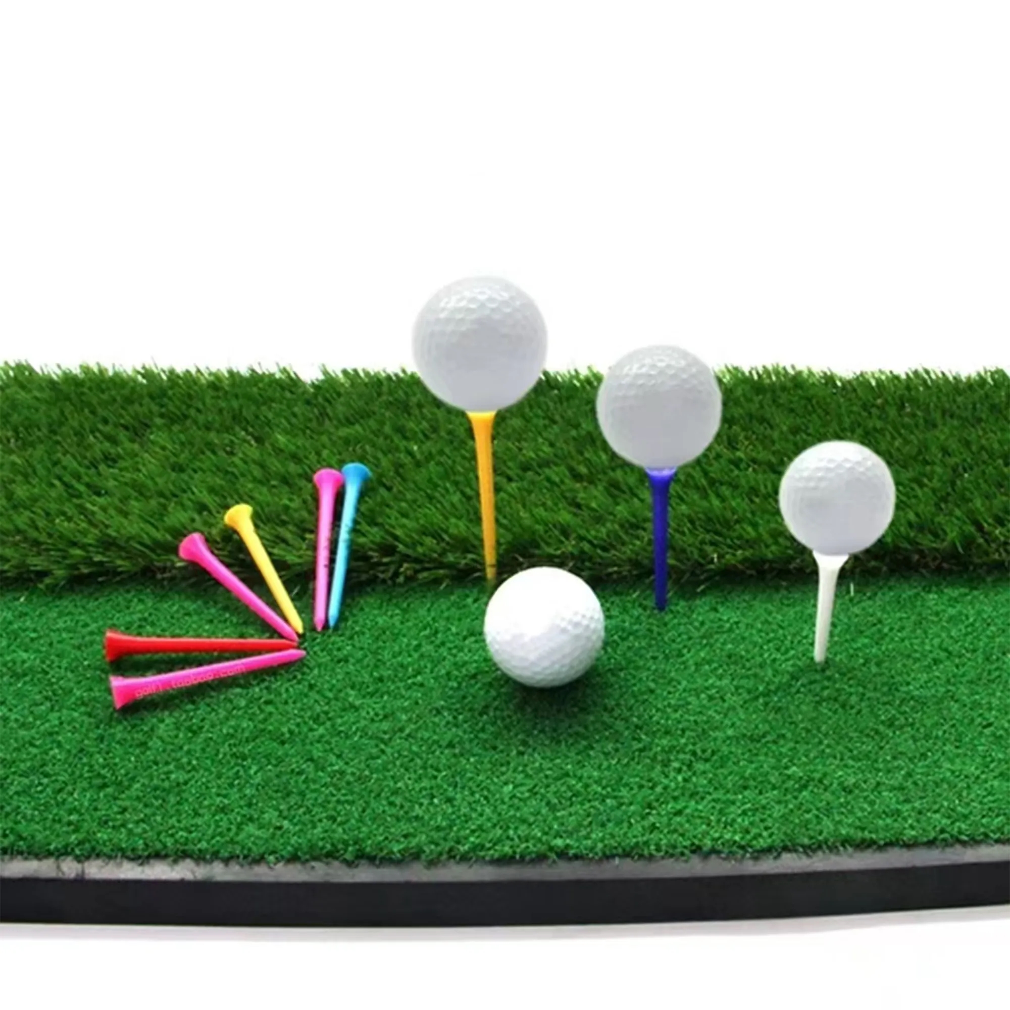Multicolor Plastic Golf Tees With Customizable Logo 2