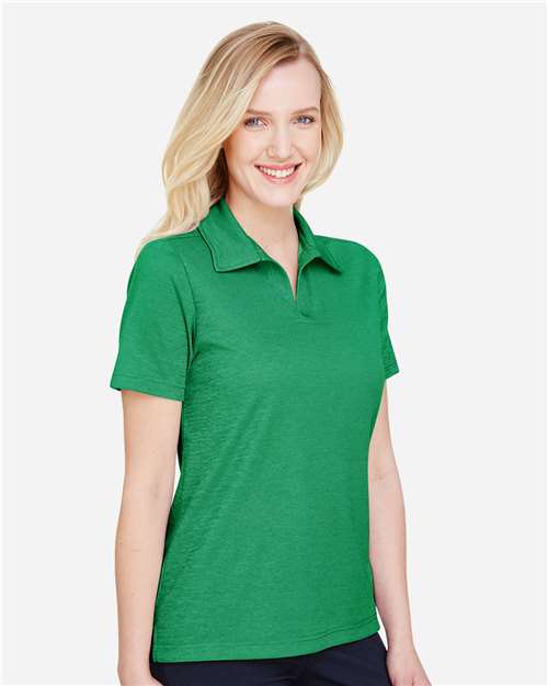 Women's CrownLux Performance® Address Melange Polo - DG22W 10