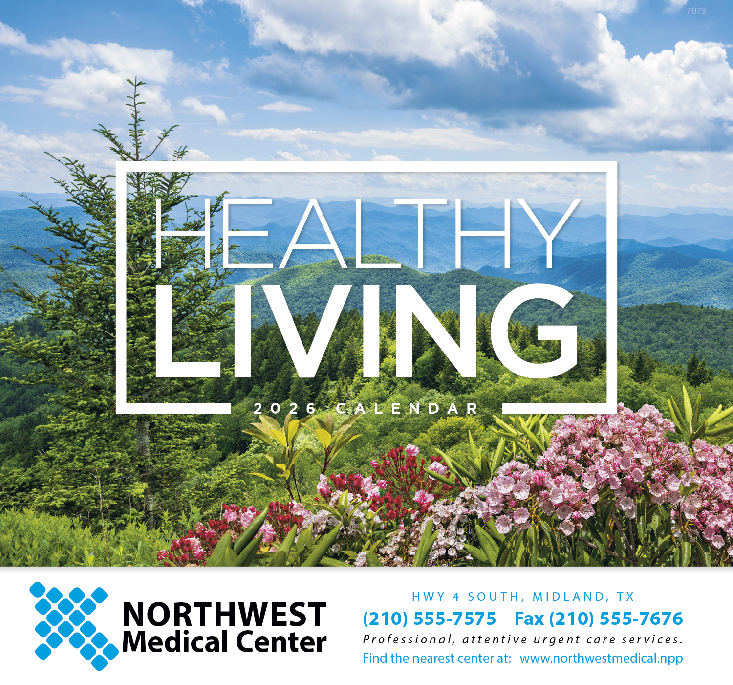 Good Value™ Healthy Living - Stapled Calendar 13
