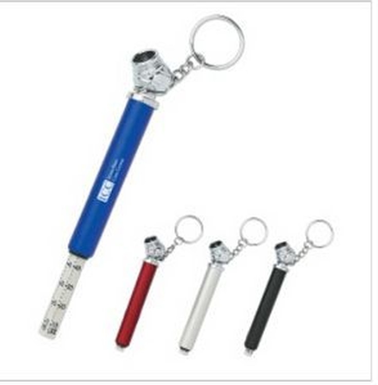 Mini Tire Gauge Key Chain 2