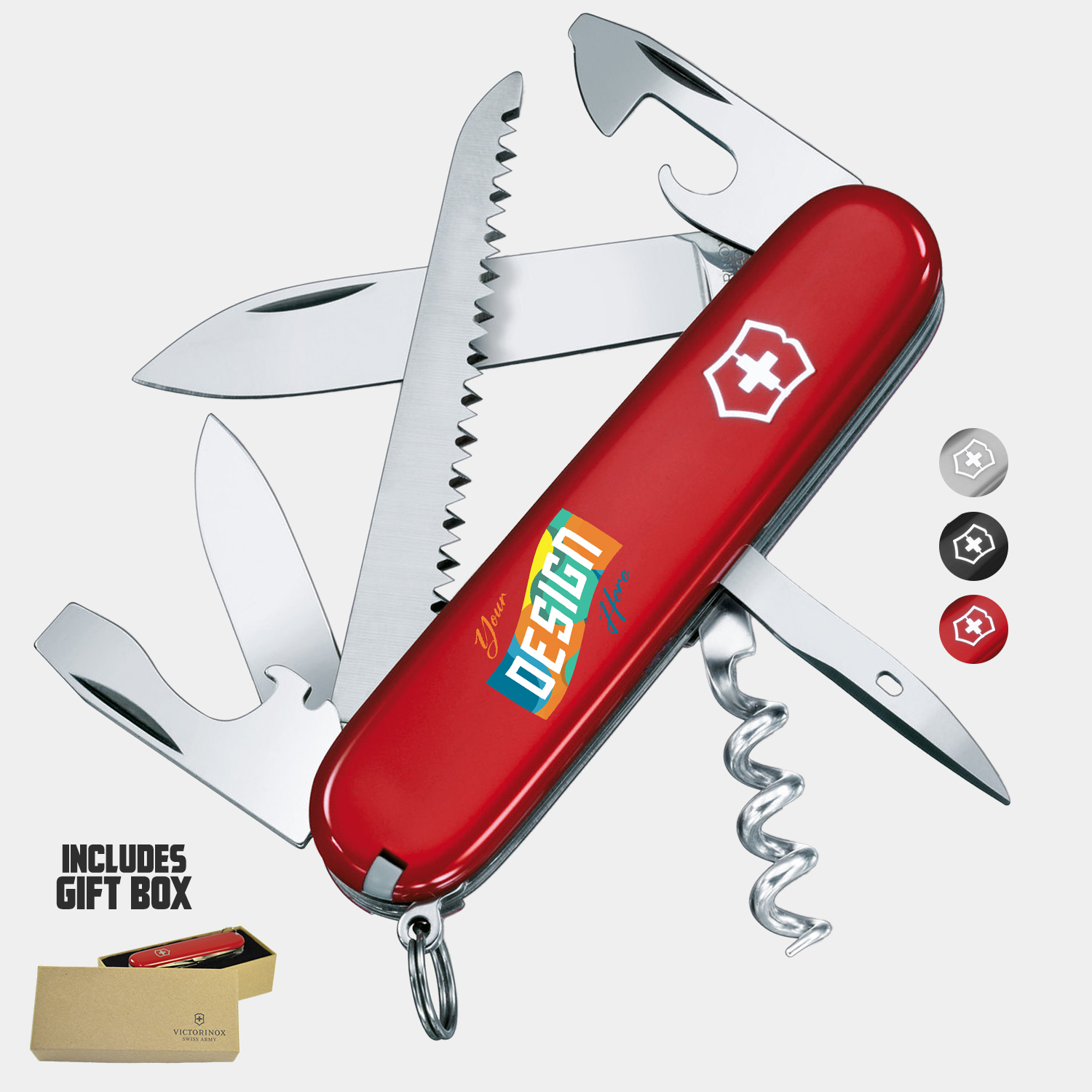 Victorinox® - Swiss Army Camper Solid Swiss Made Knife 1