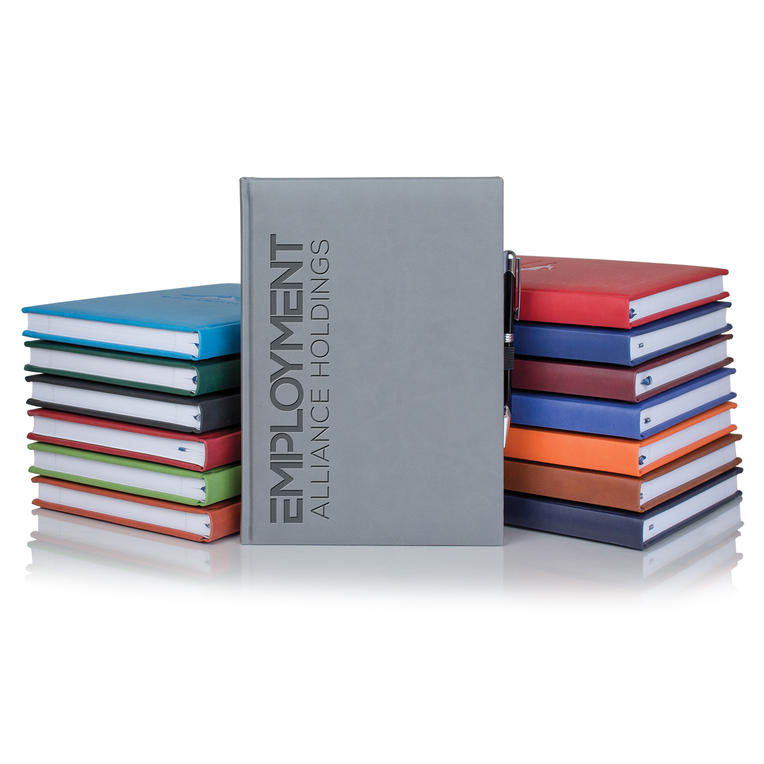 Castelli Tucson  Grande Lined White Page Journal with Pen & Loop 10