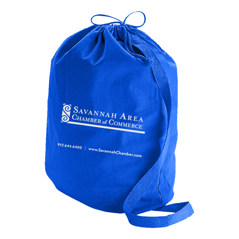 Canvas Drawstring Laundry Bag - Medium 8