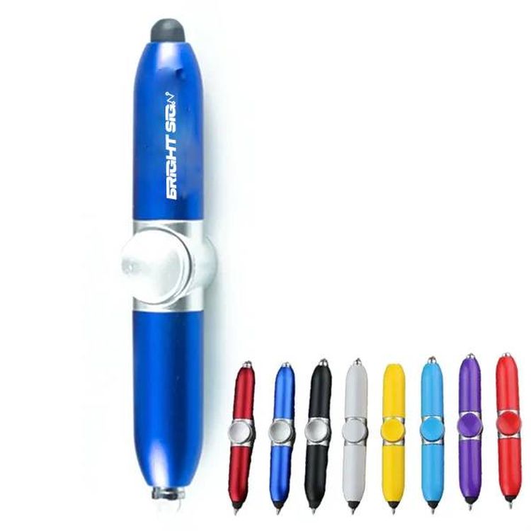 Fidget Spinner Pen with LED Light 2