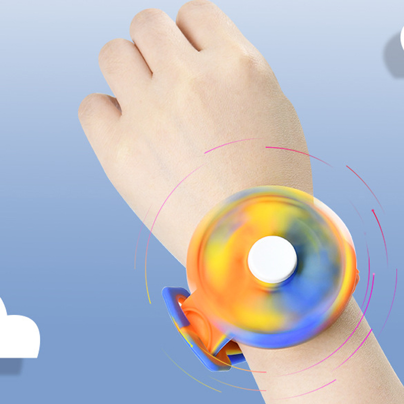 Stress Relief Pop Wristband Fidget Sensory Hand Finger Press Silicone Toy 2