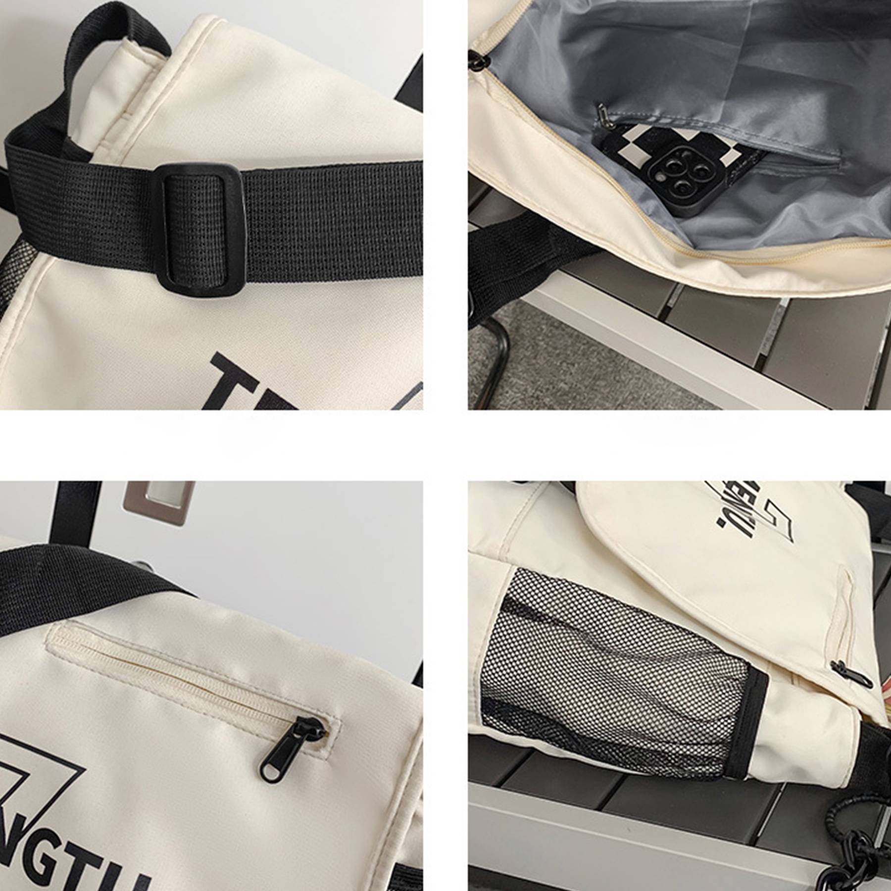 Nylon casual shoulder crossbody bag 11