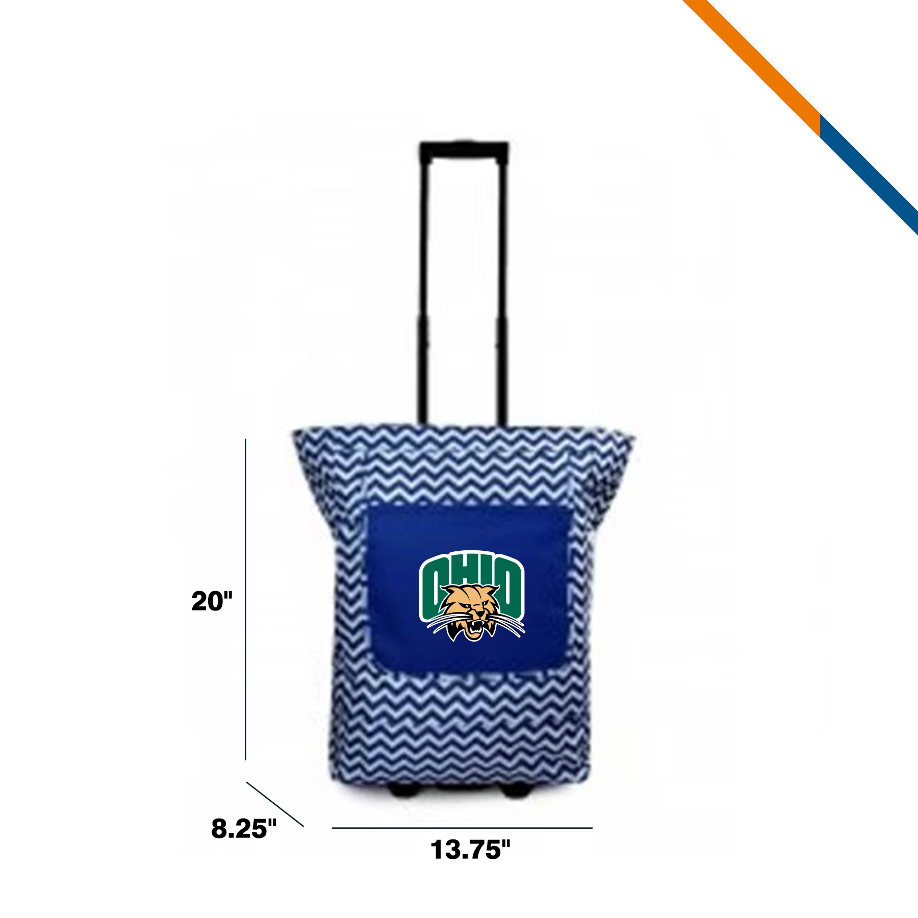 Perennis Rolling Tote Bag 5