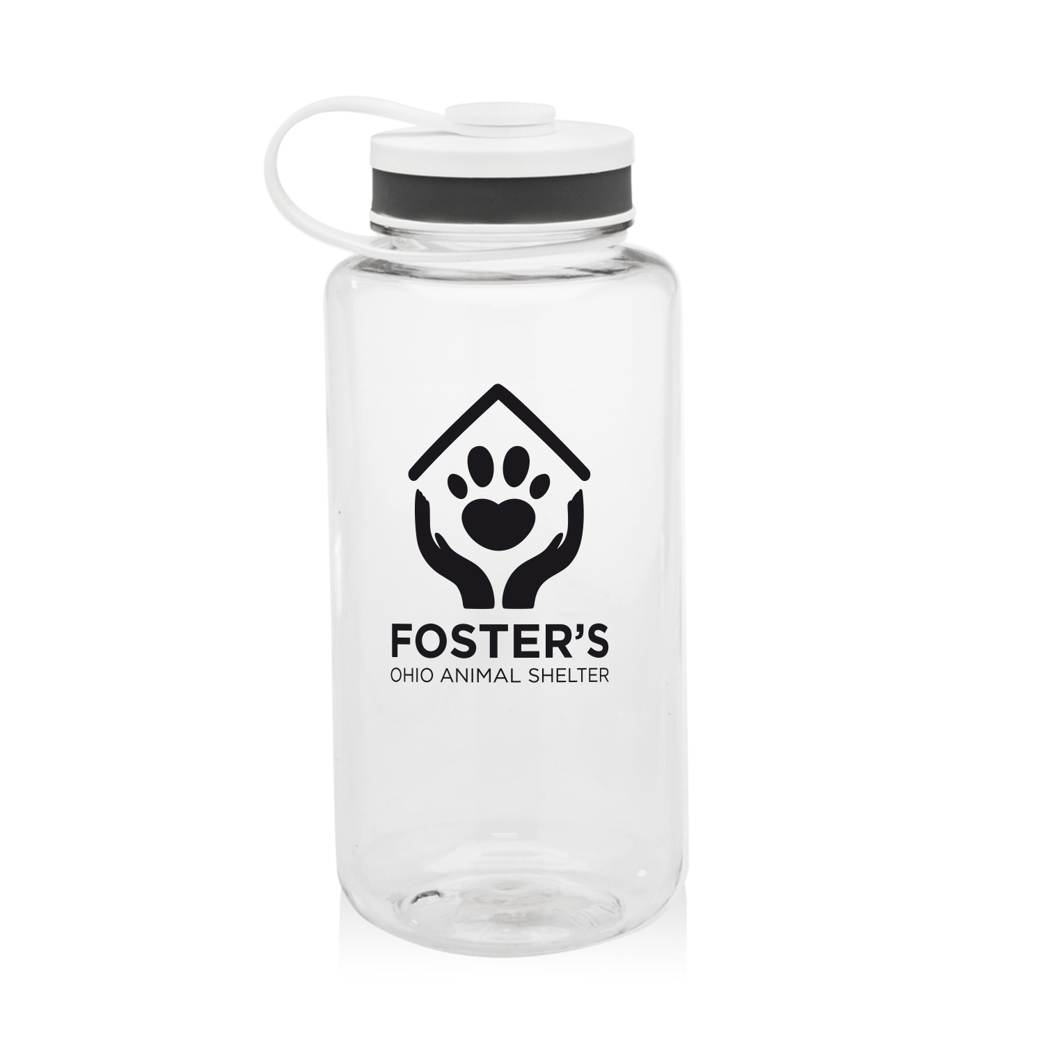 38 oz. Vita Wide Mouth Water Bottle (1 Color Imprint) 3