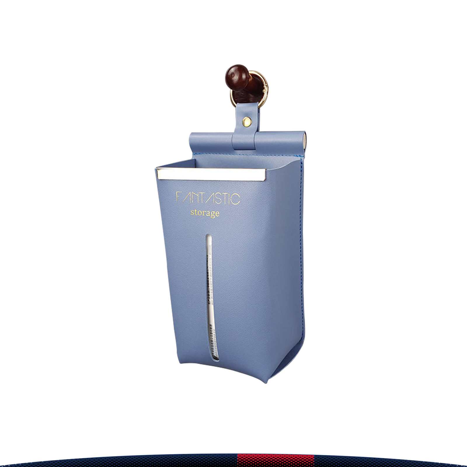Wall-Mounted PU Leather Tissue Box 9